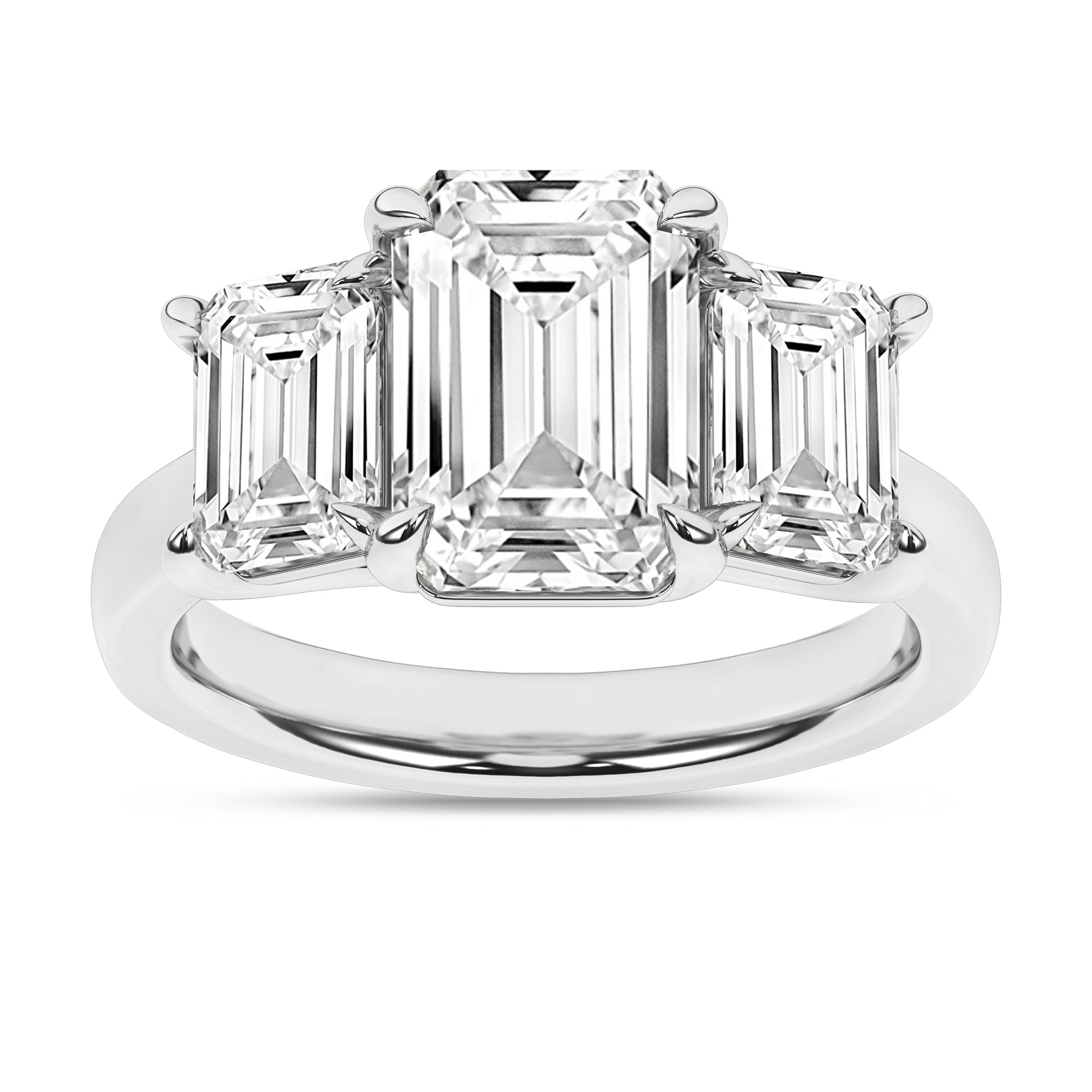 3 - Stone Ring (Emerald) - Oz's Jewelers by The Hickory Jewelry Company