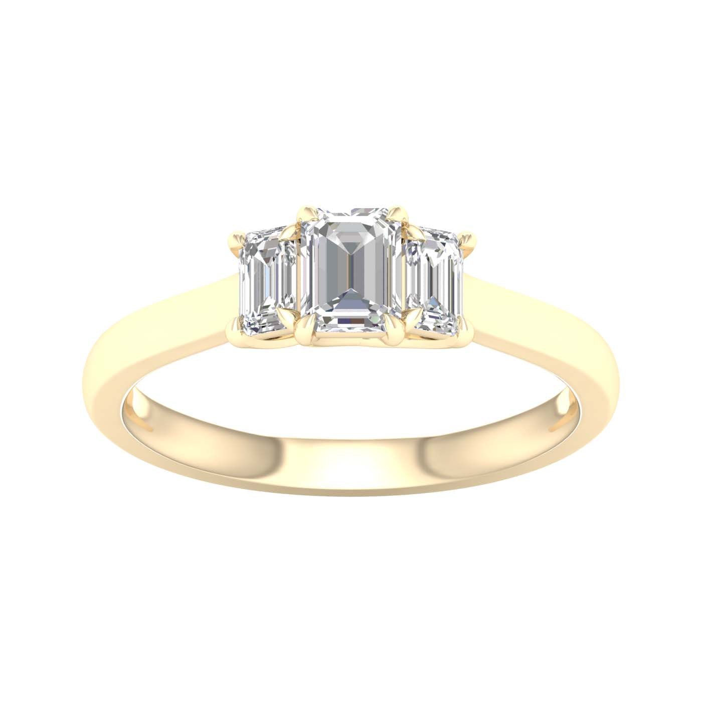 3 - Stone Ring (Emerald) - Oz's Jewelers by The Hickory Jewelry Company