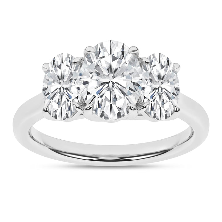 3 - Stone Ring (Oval) - Oz's Jewelers by The Hickory Jewelry Company