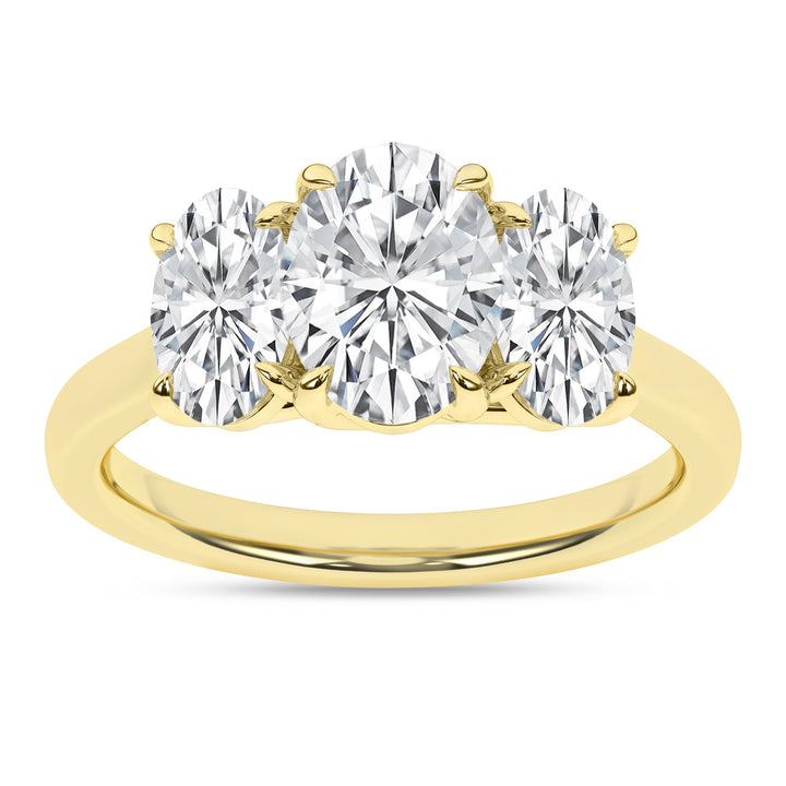 3 - Stone Ring (Oval) - Oz's Jewelers by The Hickory Jewelry Company