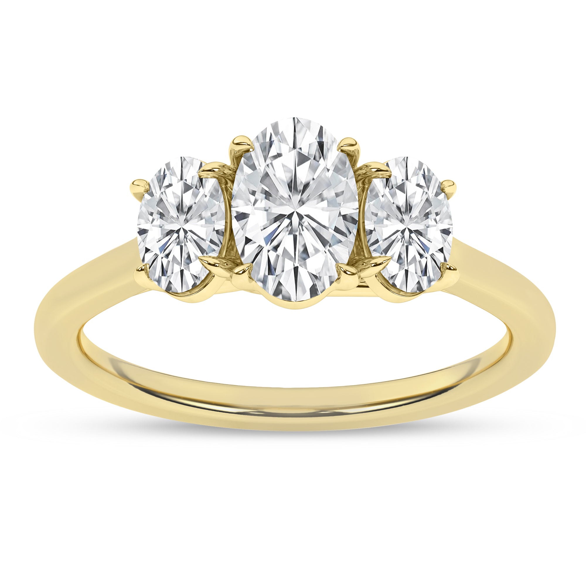 3 - Stone Ring (Oval) - Oz's Jewelers by The Hickory Jewelry Company