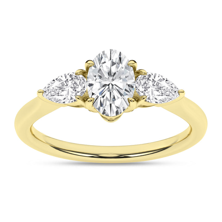 3 - Stone Ring (Oval+Pear) - Oz's Jewelers by The Hickory Jewelry Company