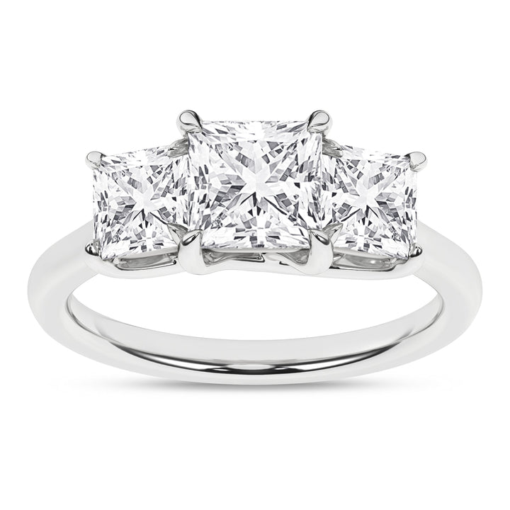 3 - Stone Ring (Princess) - Oz's Jewelers by The Hickory Jewelry Company