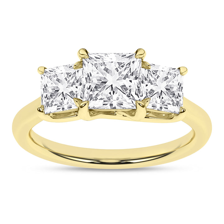 3 - Stone Ring (Princess) - Oz's Jewelers by The Hickory Jewelry Company