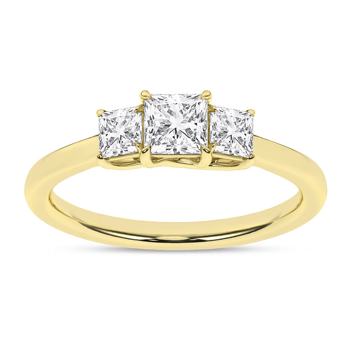 3 - Stone Ring (Princess) - Oz's Jewelers by The Hickory Jewelry Company