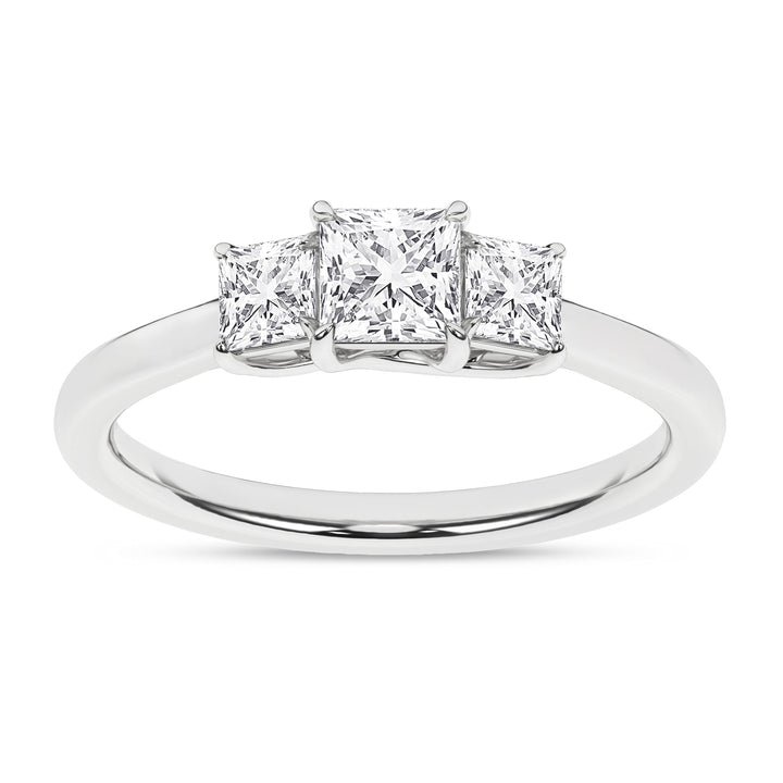 3 - Stone Ring (Princess) - Oz's Jewelers by The Hickory Jewelry Company