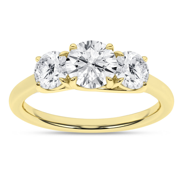 3 - Stone Ring (Round) - Oz's Jewelers by The Hickory Jewelry Company