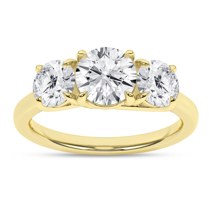 3 - Stone Ring (Round) - Oz's Jewelers by The Hickory Jewelry Company