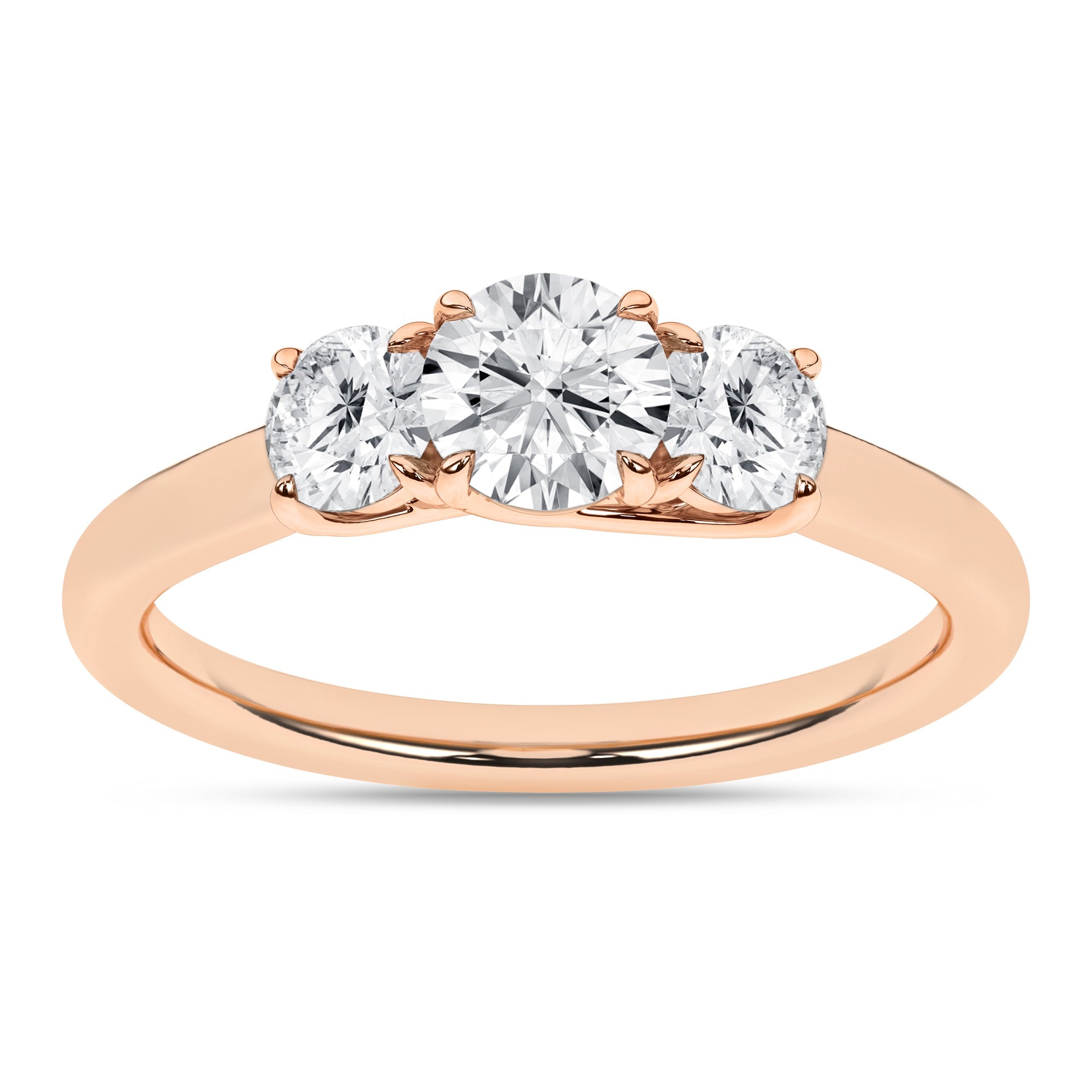 3 - Stone Ring (Round) - Oz's Jewelers by The Hickory Jewelry Company