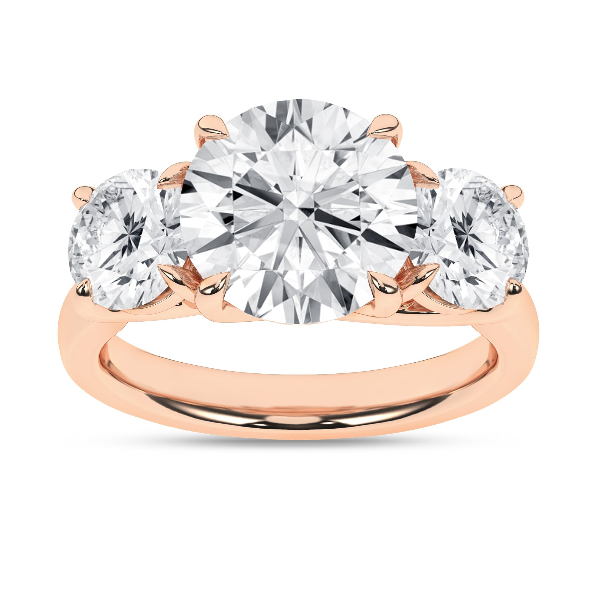 3 - Stone Ring (Round) - Oz's Jewelers by The Hickory Jewelry Company