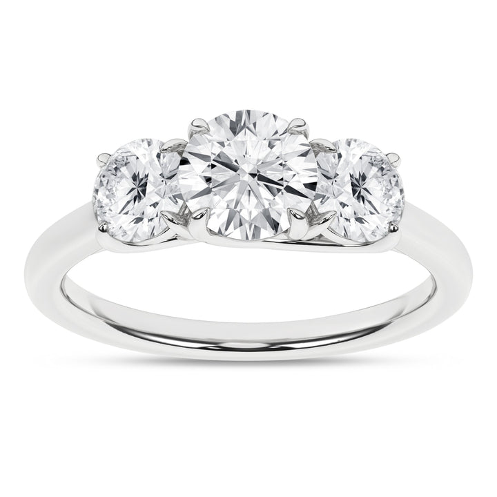 3 - Stone Ring (Round) - Oz's Jewelers by The Hickory Jewelry Company