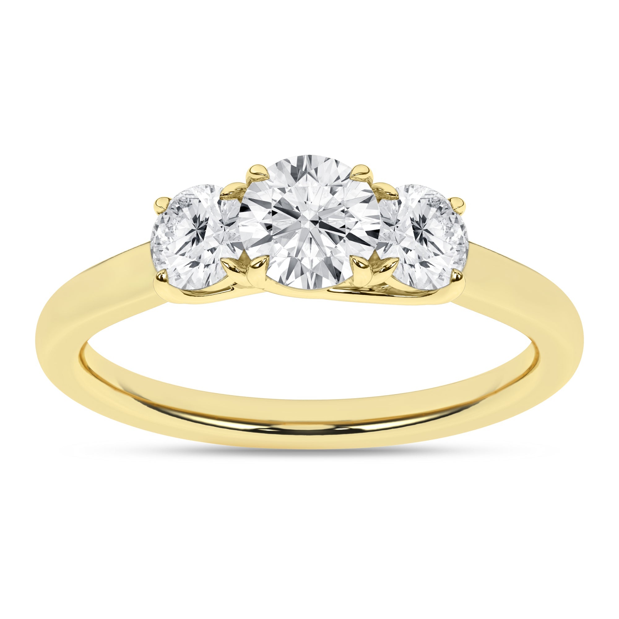 3 - Stone Ring (Round) - Oz's Jewelers by The Hickory Jewelry Company