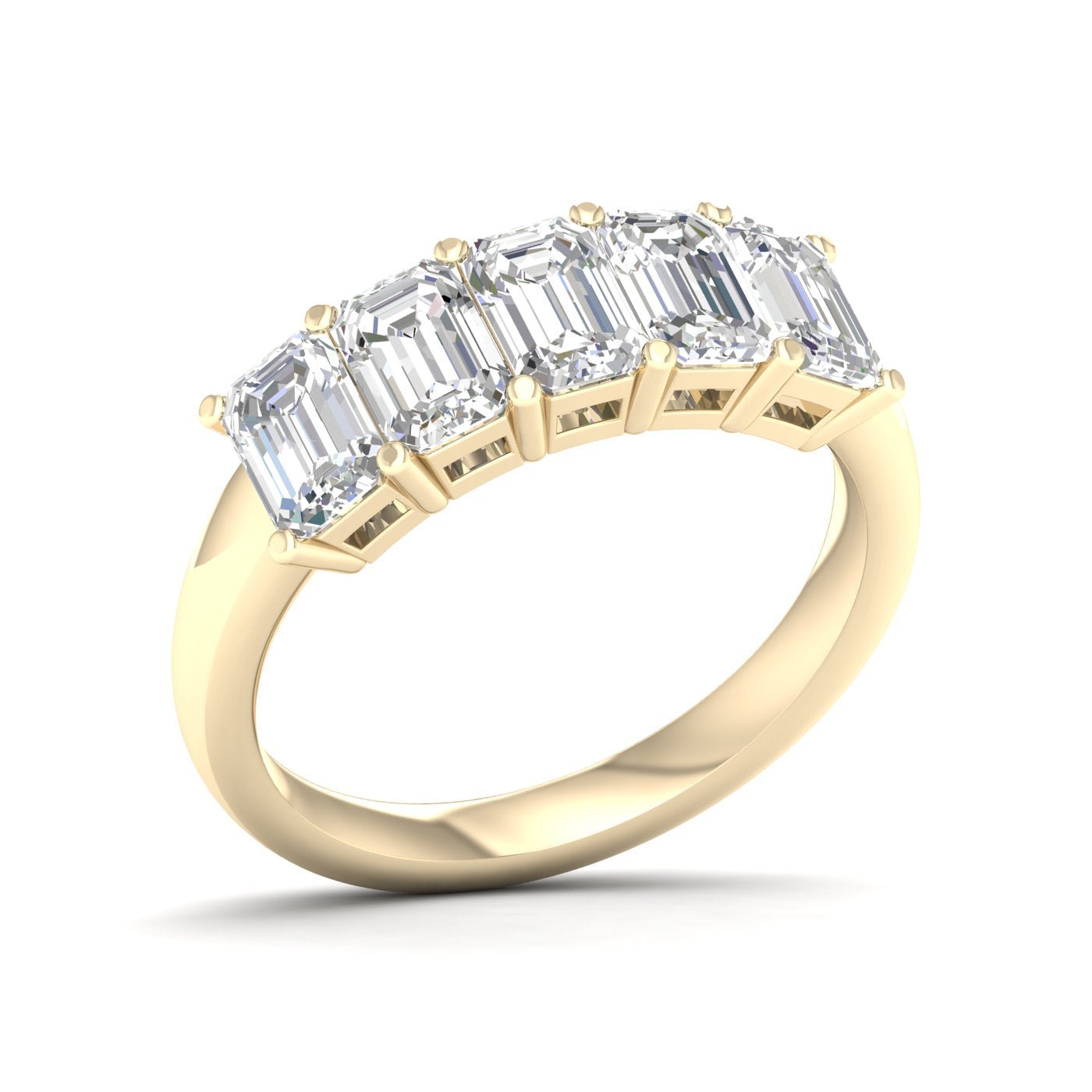 5 - Stone Band (Emerald) - Oz's Jewelers by The Hickory Jewelry Company