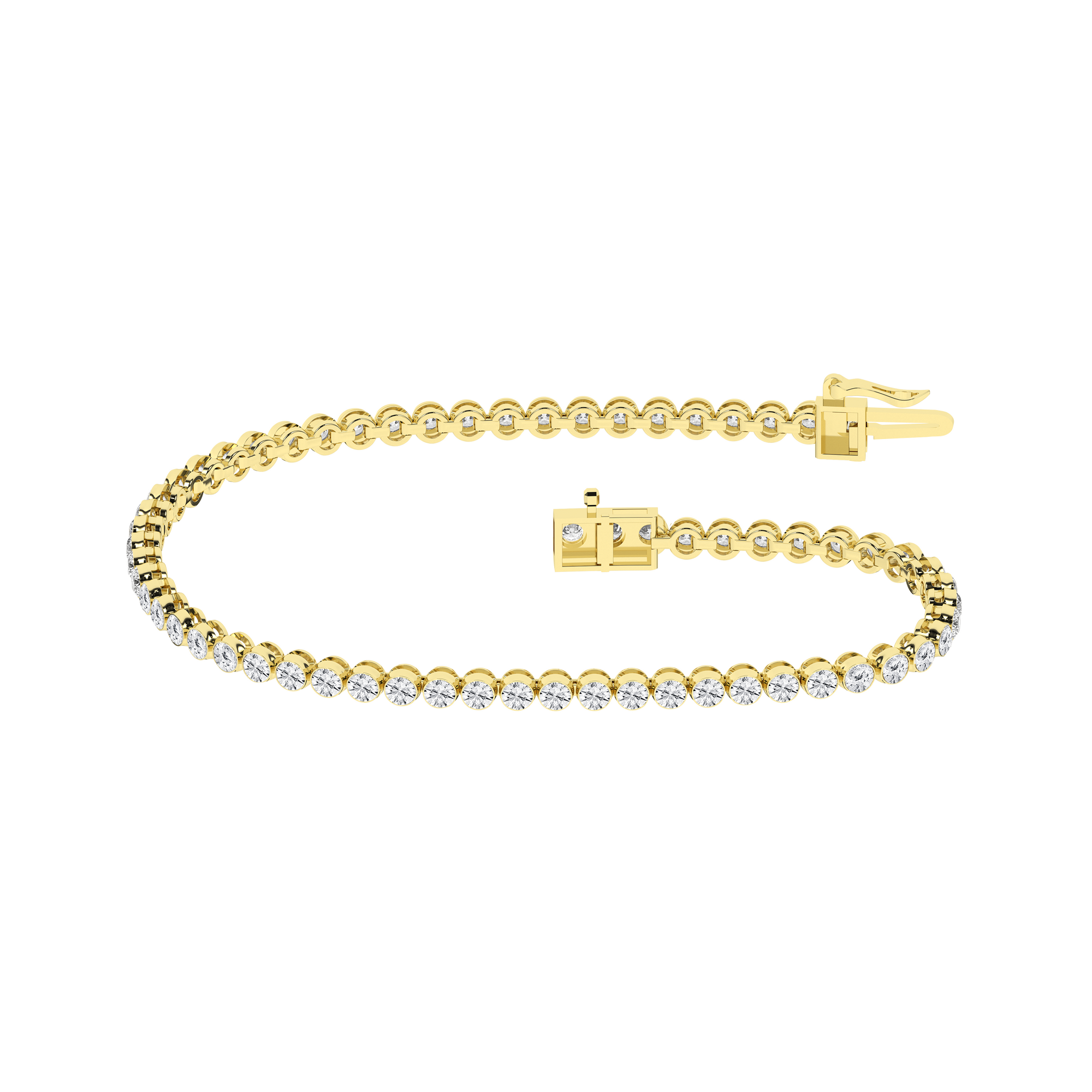 Seamless (TM) Tennis Bracelet (Round)