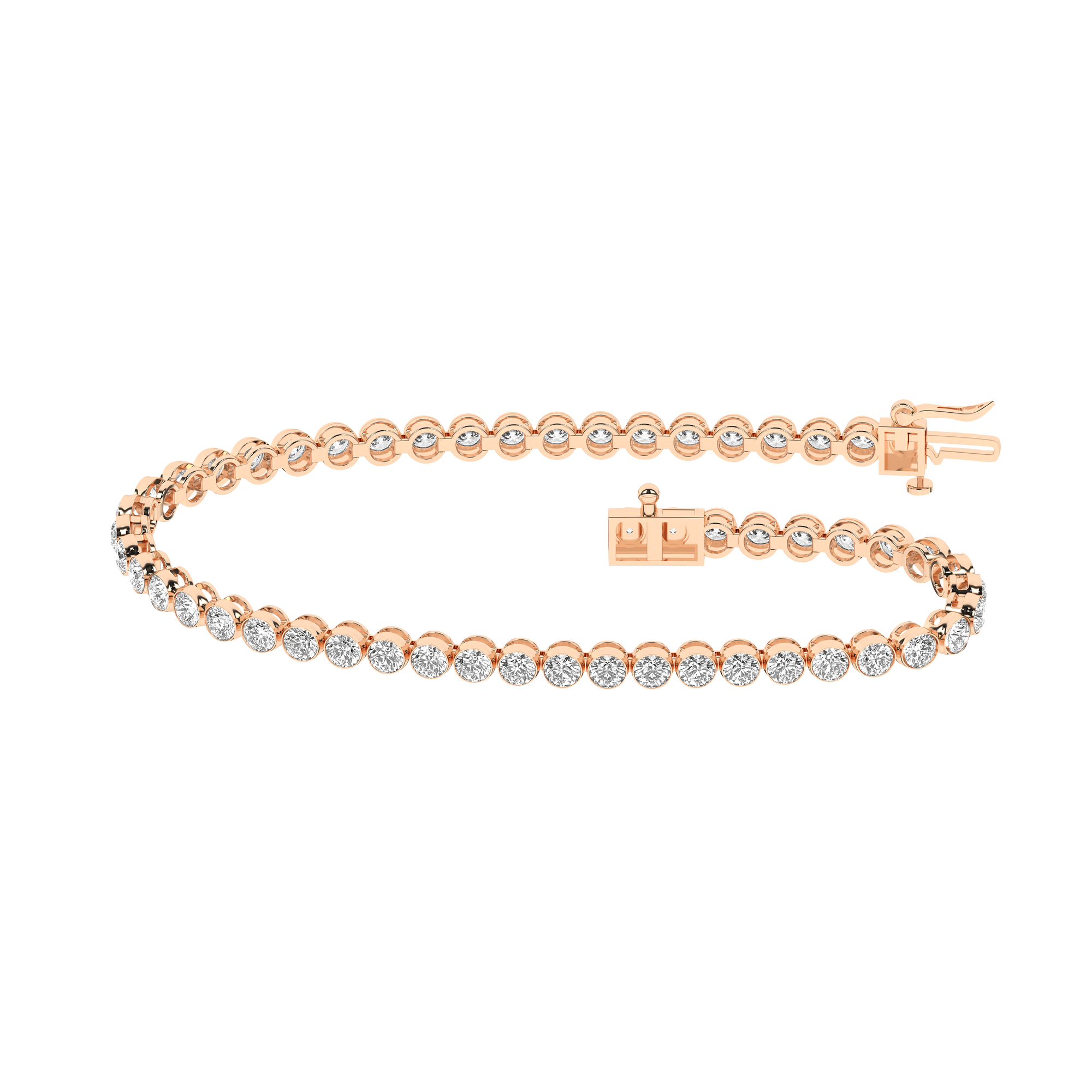 Seamless (TM) Tennis Bracelet (Round)