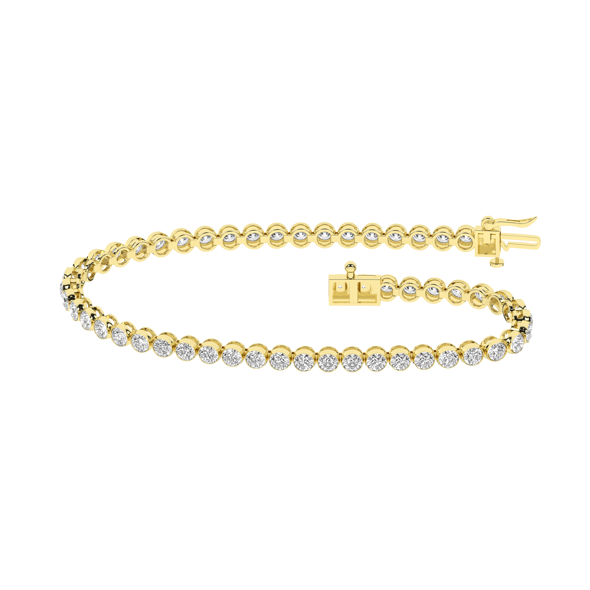 Seamless (TM) Tennis Bracelet (Round)