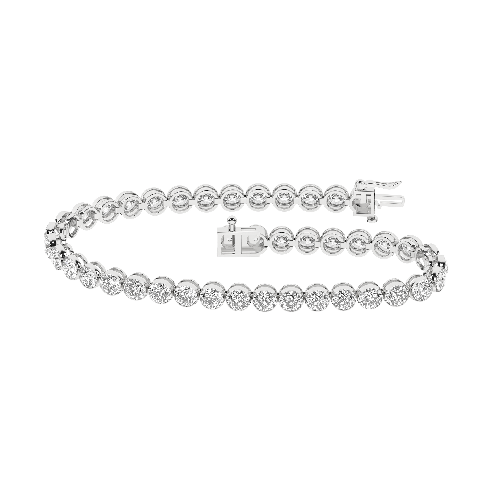 Seamless (TM) Tennis Bracelet (Round)