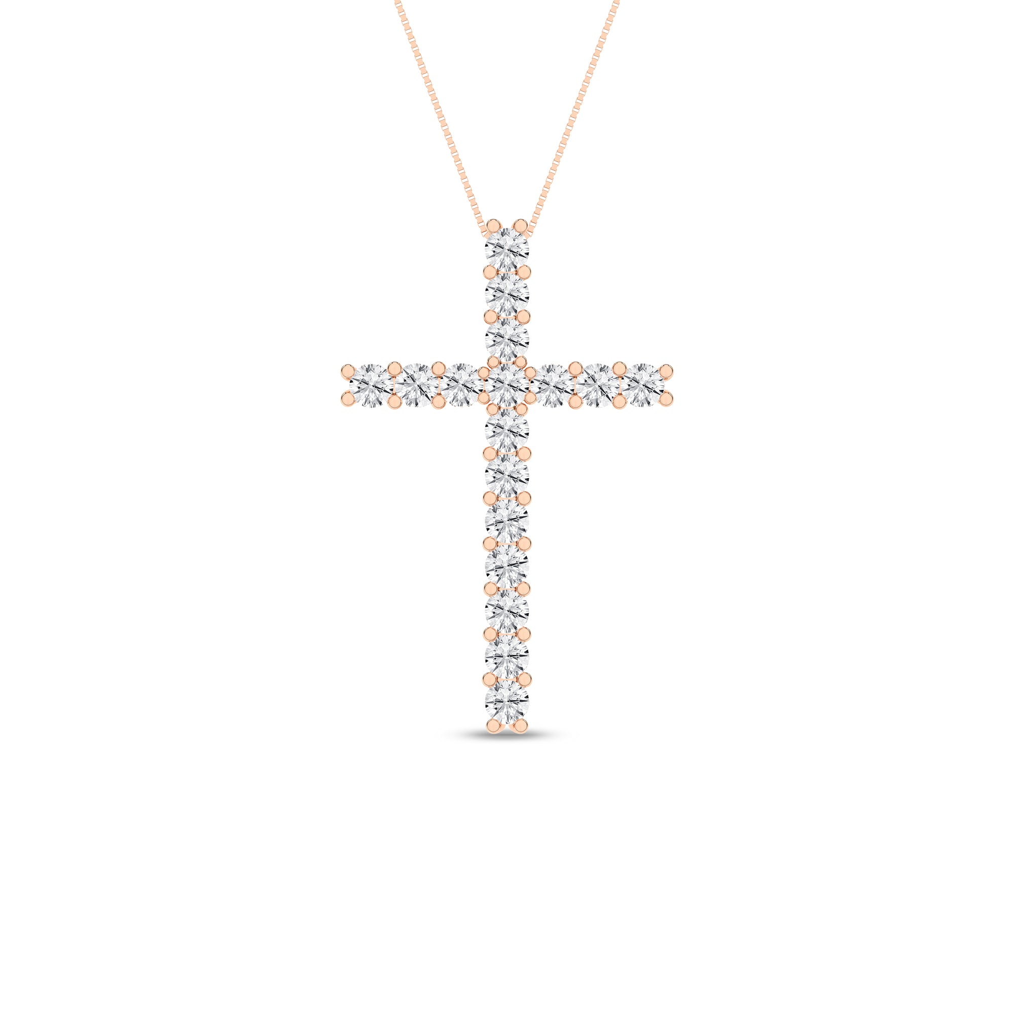 Cross Pendant (Round)