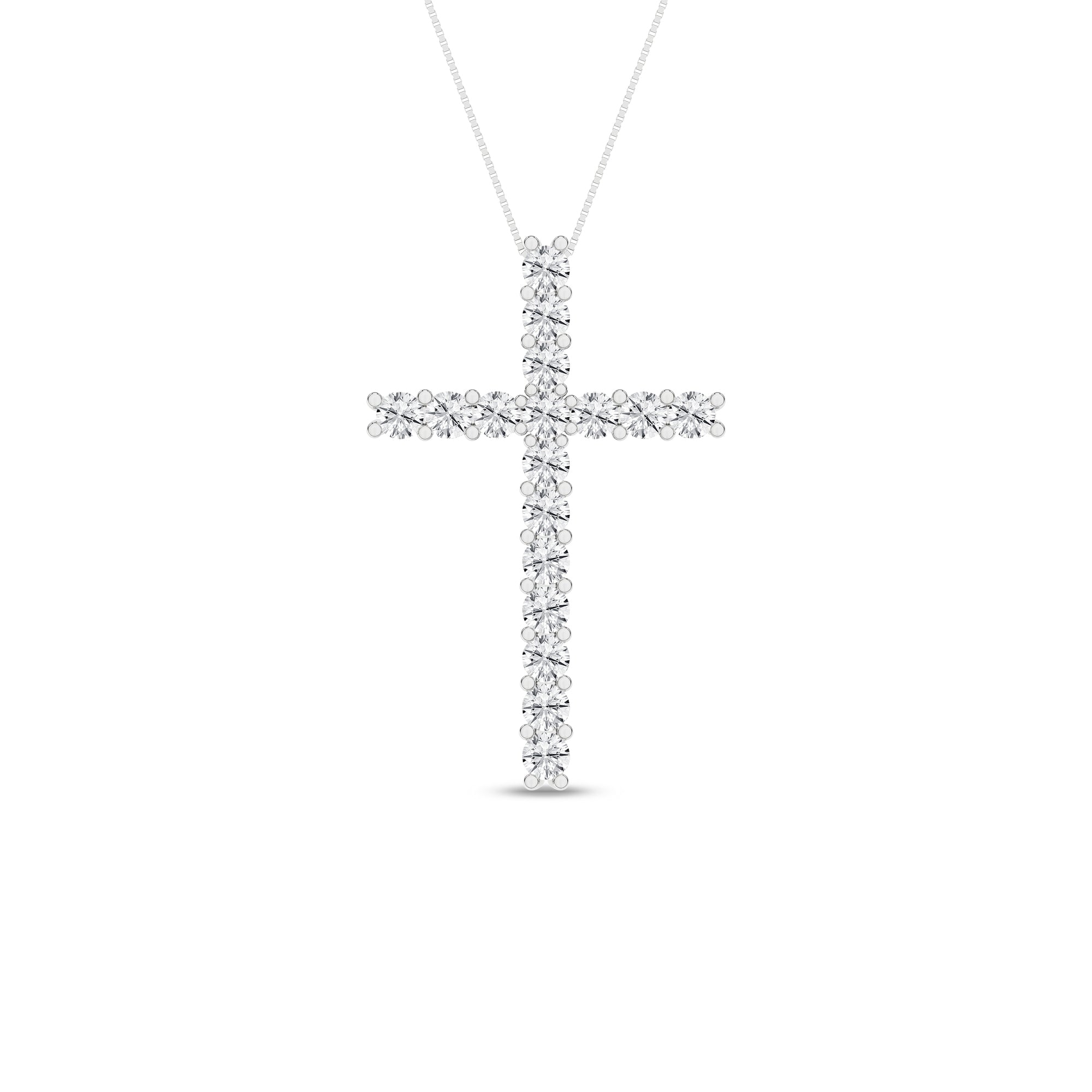 Cross Pendant (Round)