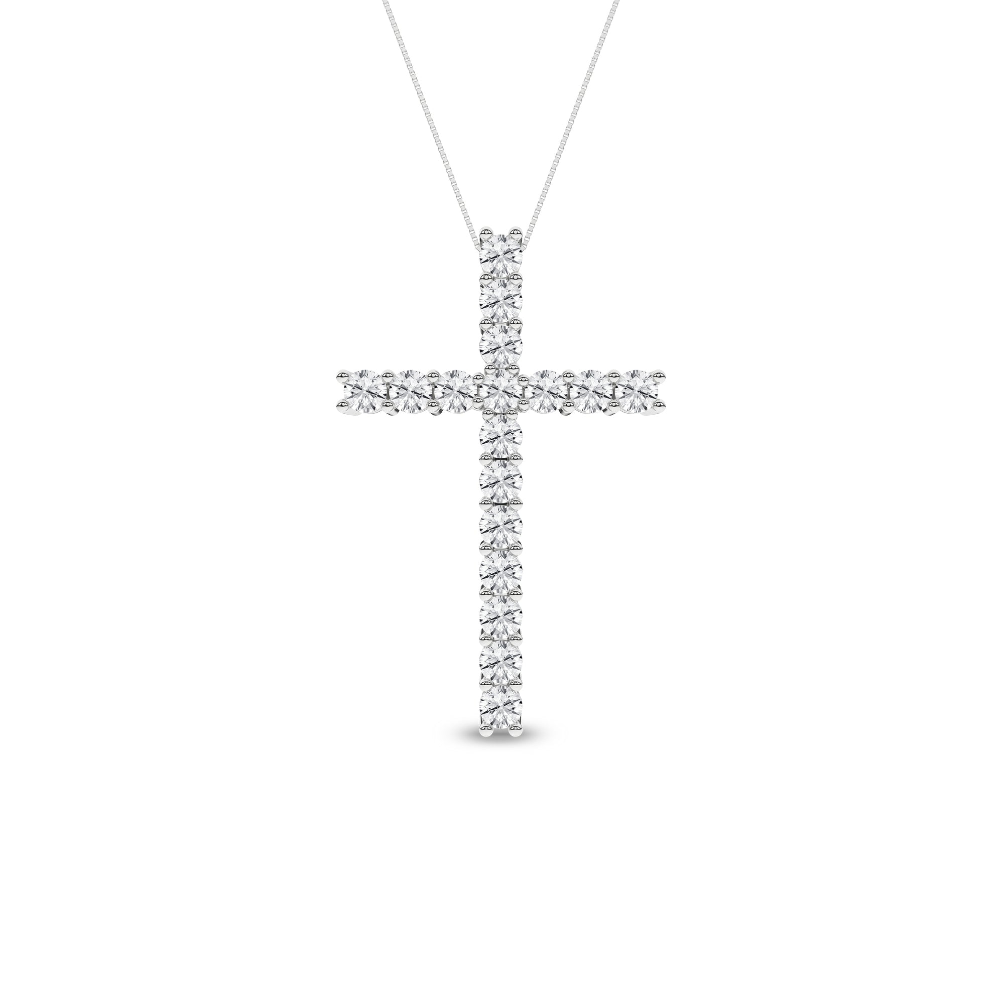 Cross Pendant (Round)