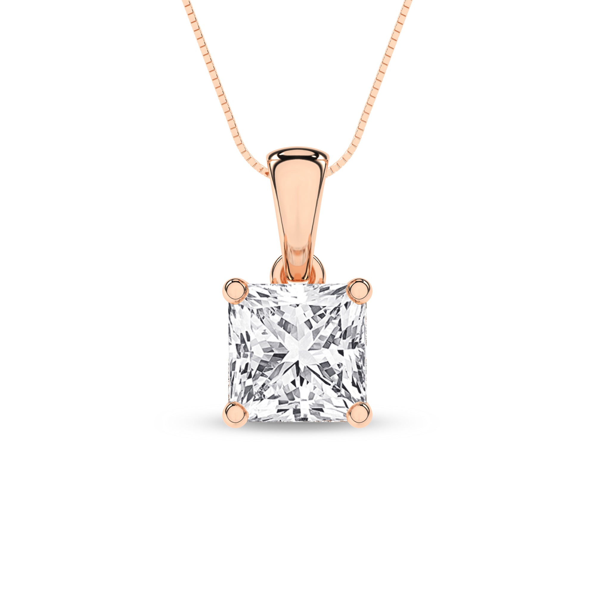 Solitaire Pendant (Princess)