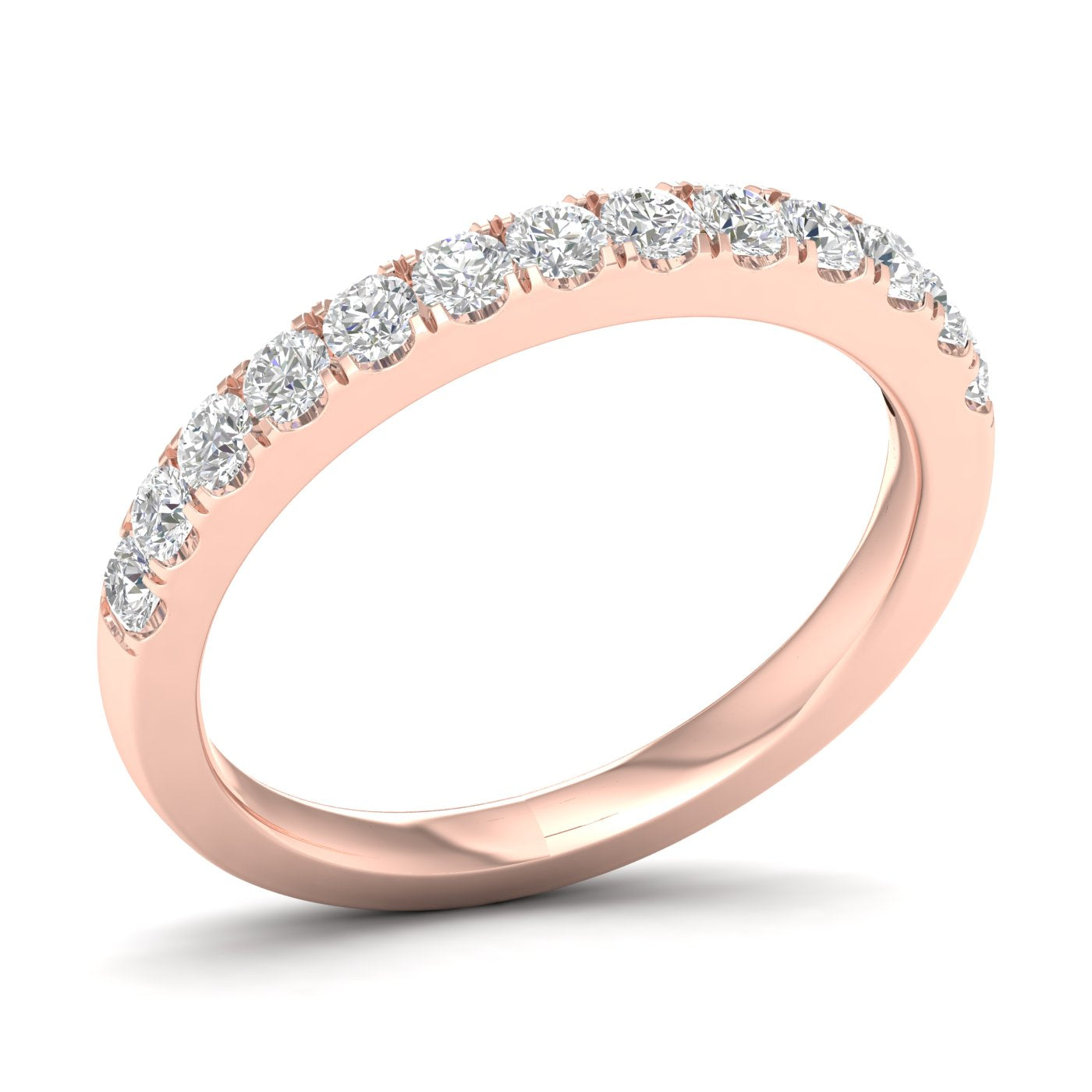 Straight Wedding Band (Round)