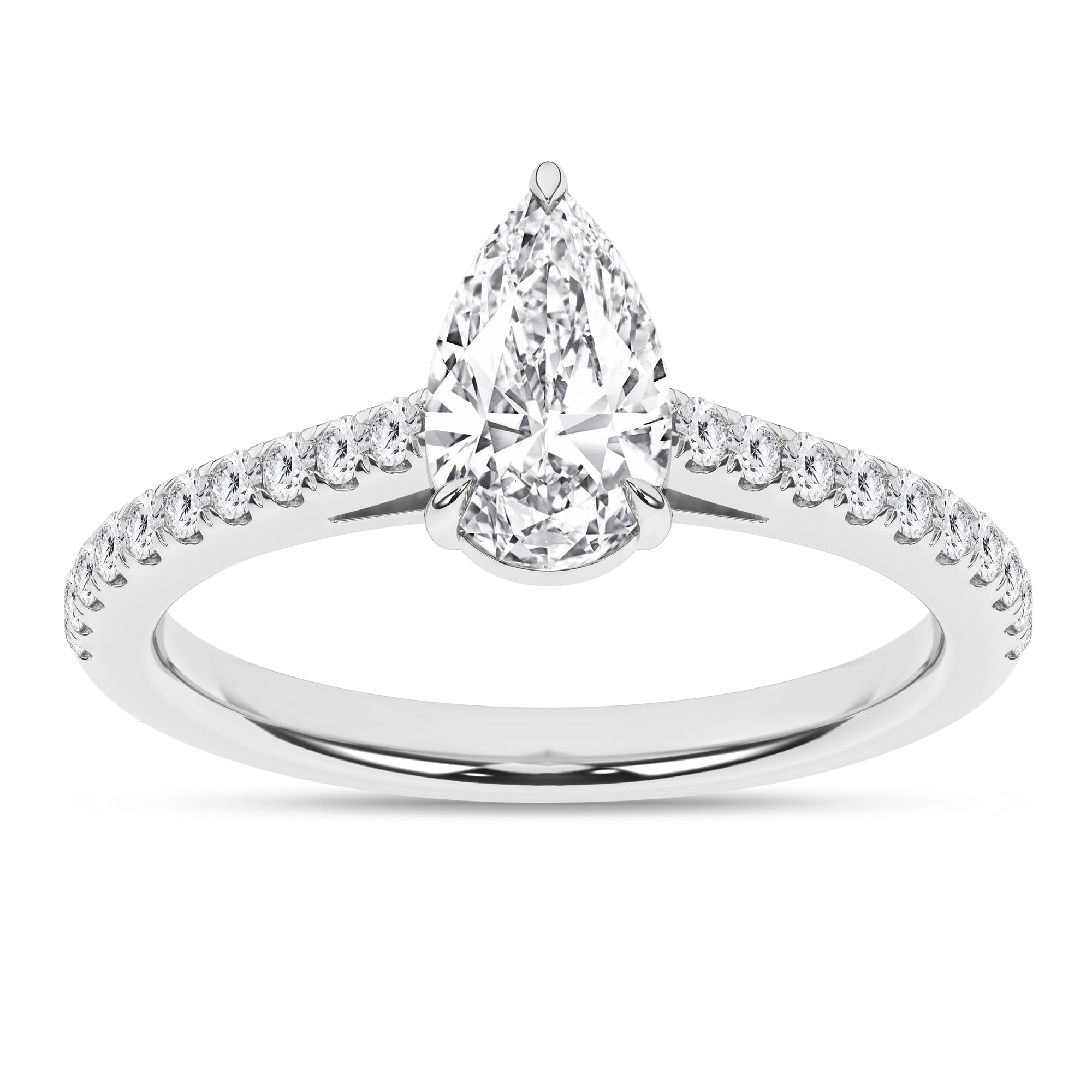 Classic Engagement Ring (Pear)