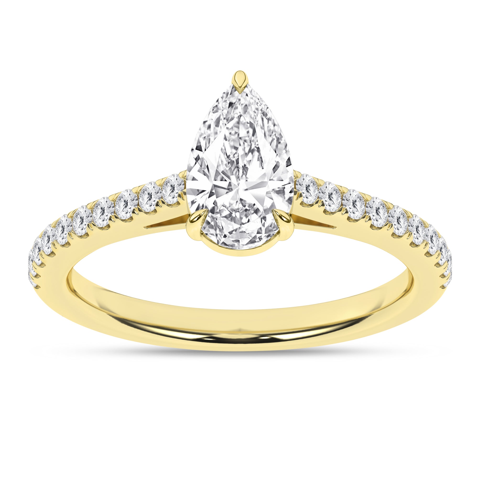 Classic Engagement Ring (Pear)