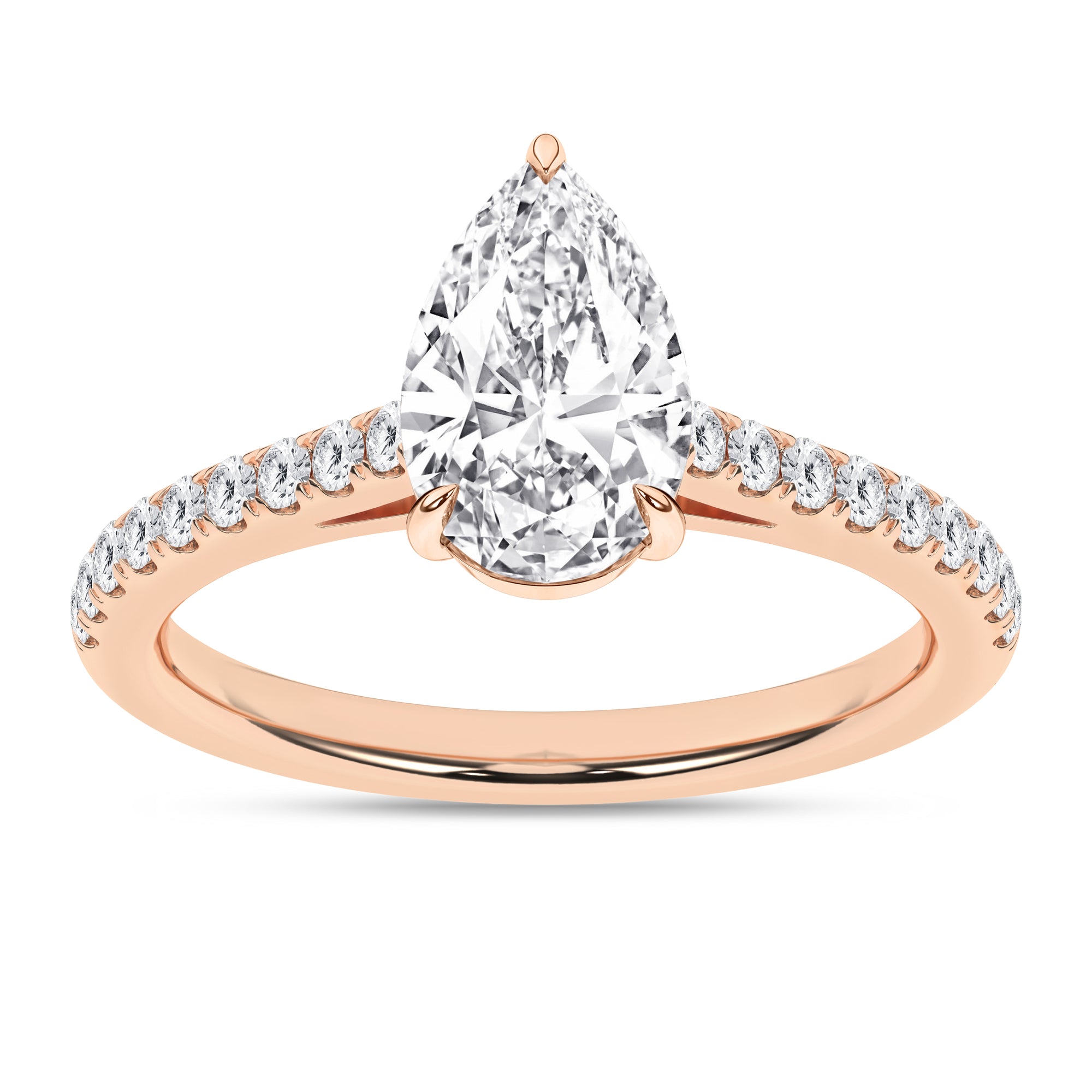 Classic Engagement Ring (Pear)