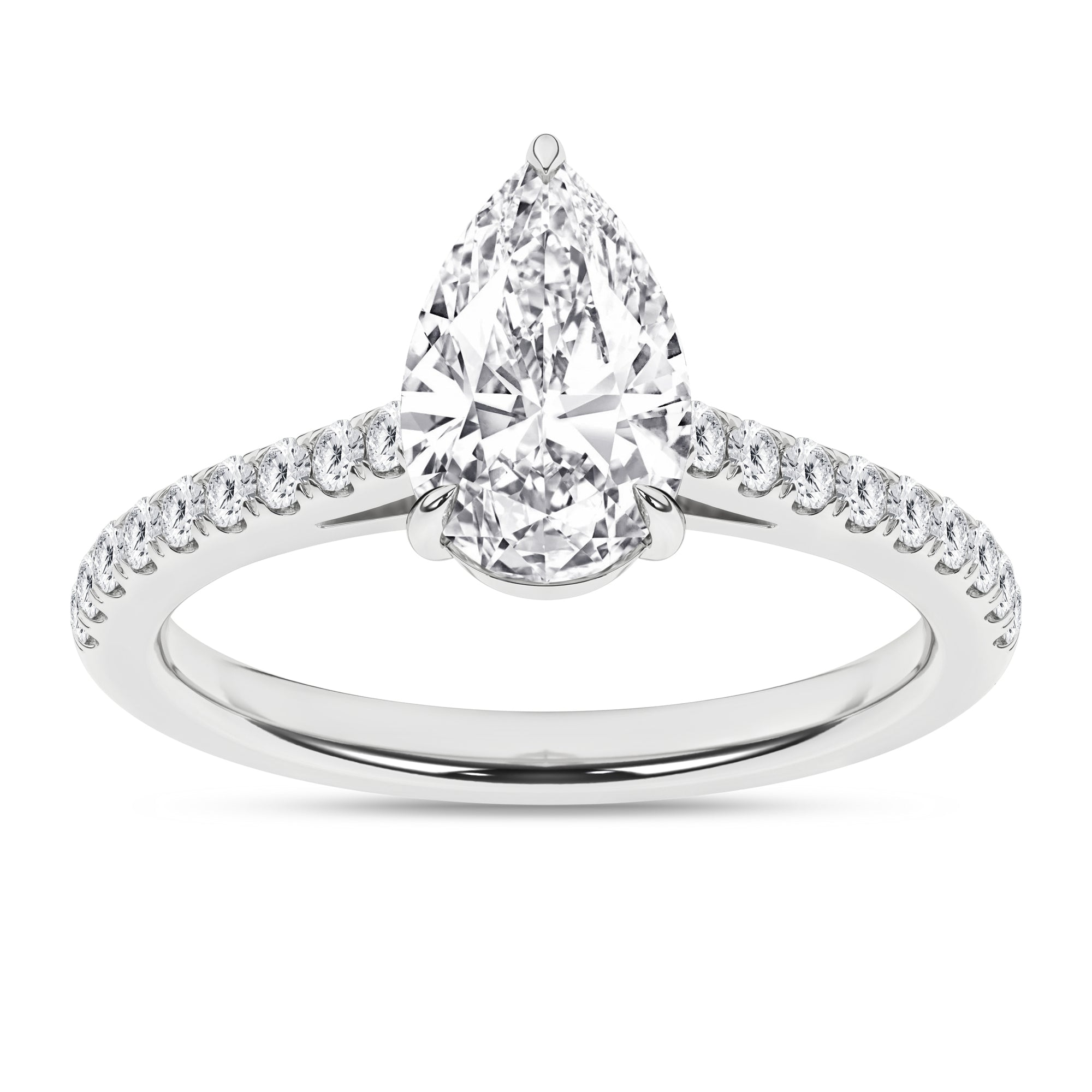 Classic Engagement Ring (Pear)