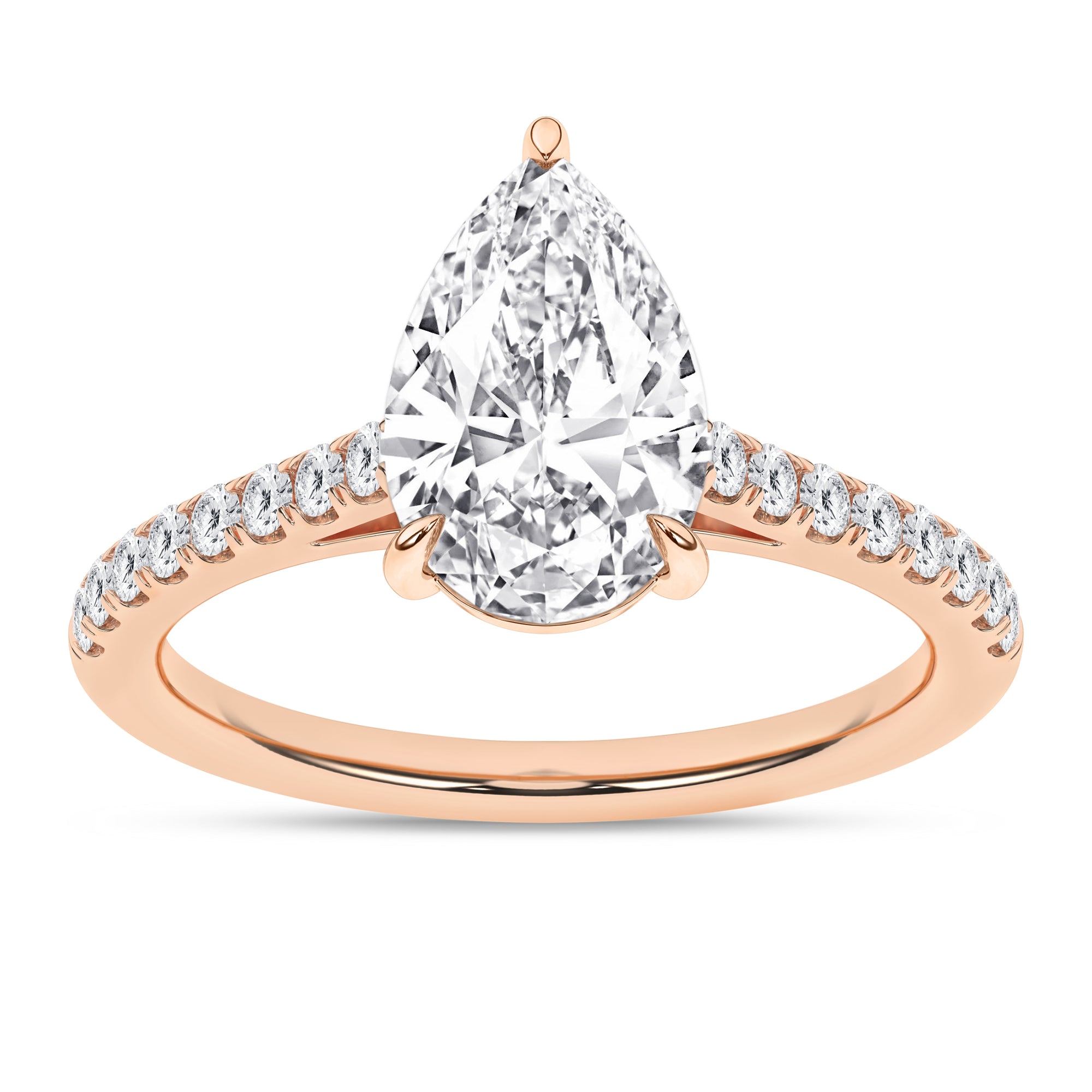 Classic Engagement Ring (Pear)