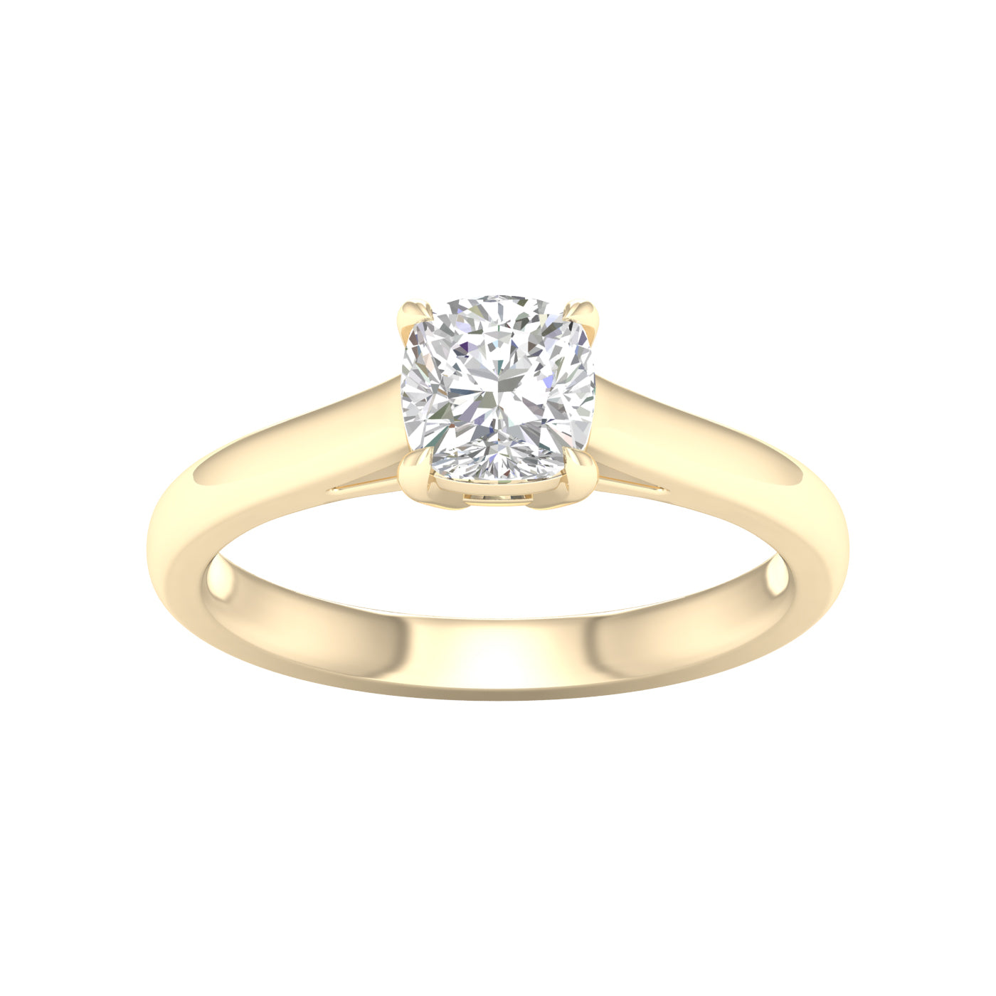 Solitaire Ring (Cushion)