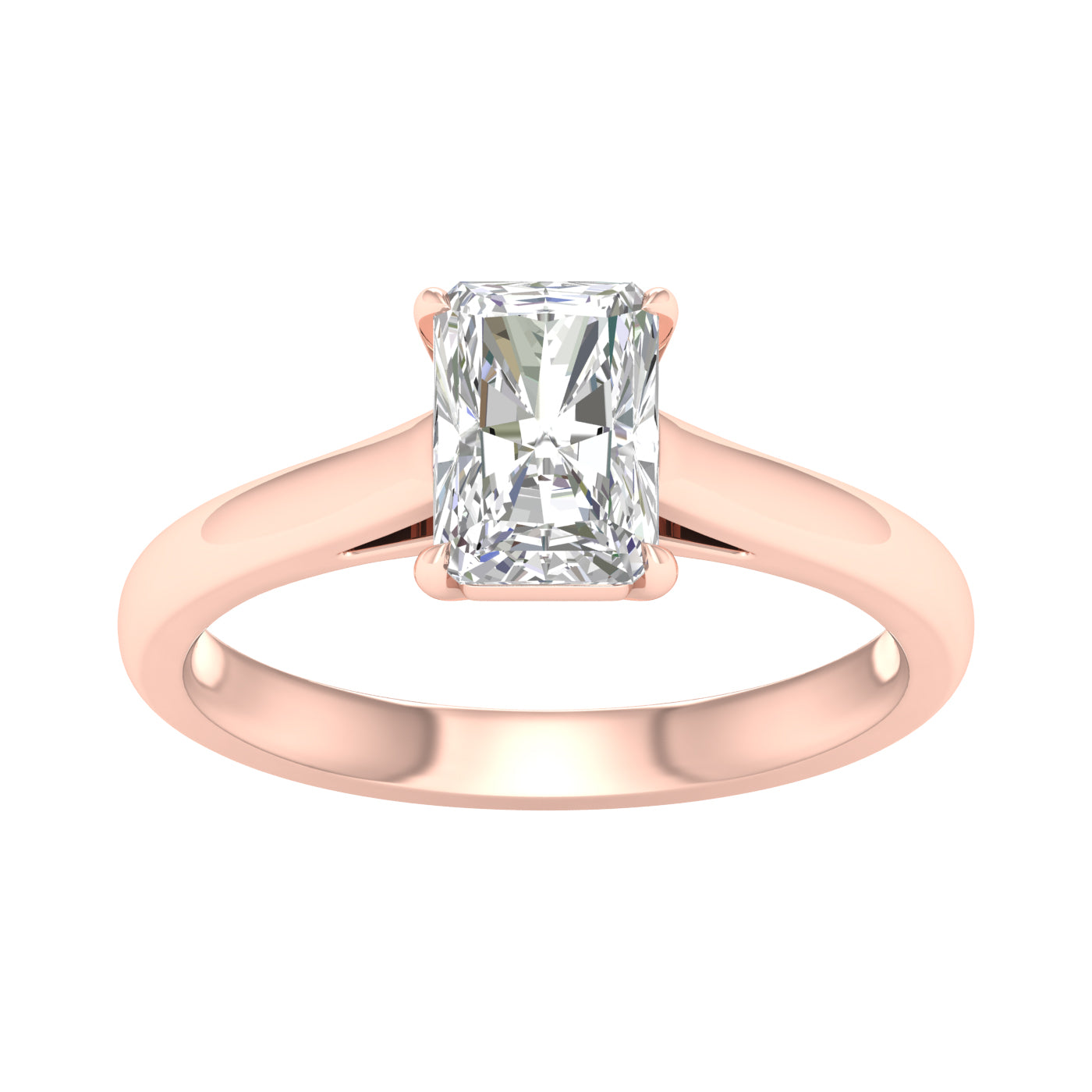 Solitaire Ring (Radiant)