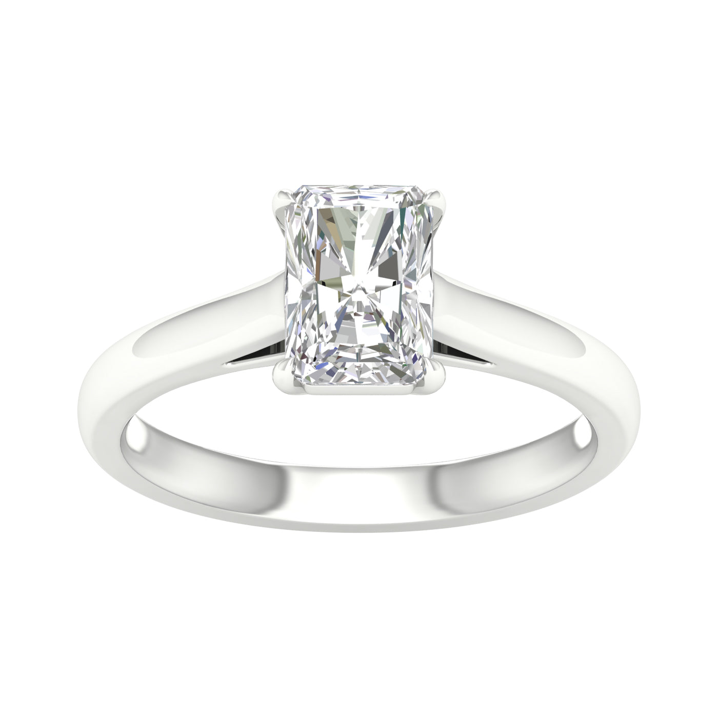 Solitaire Ring (Radiant)