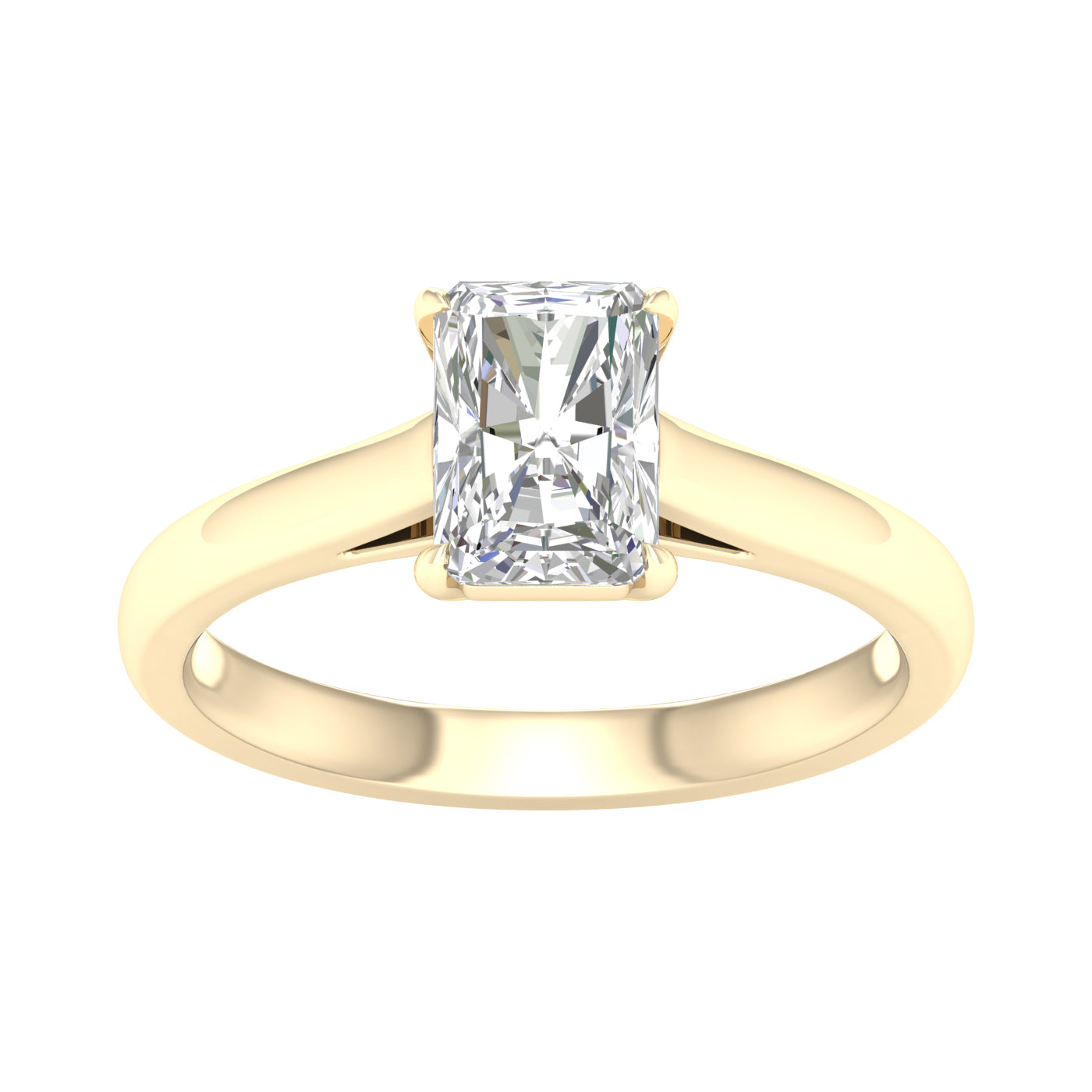 Solitaire Ring (Radiant)