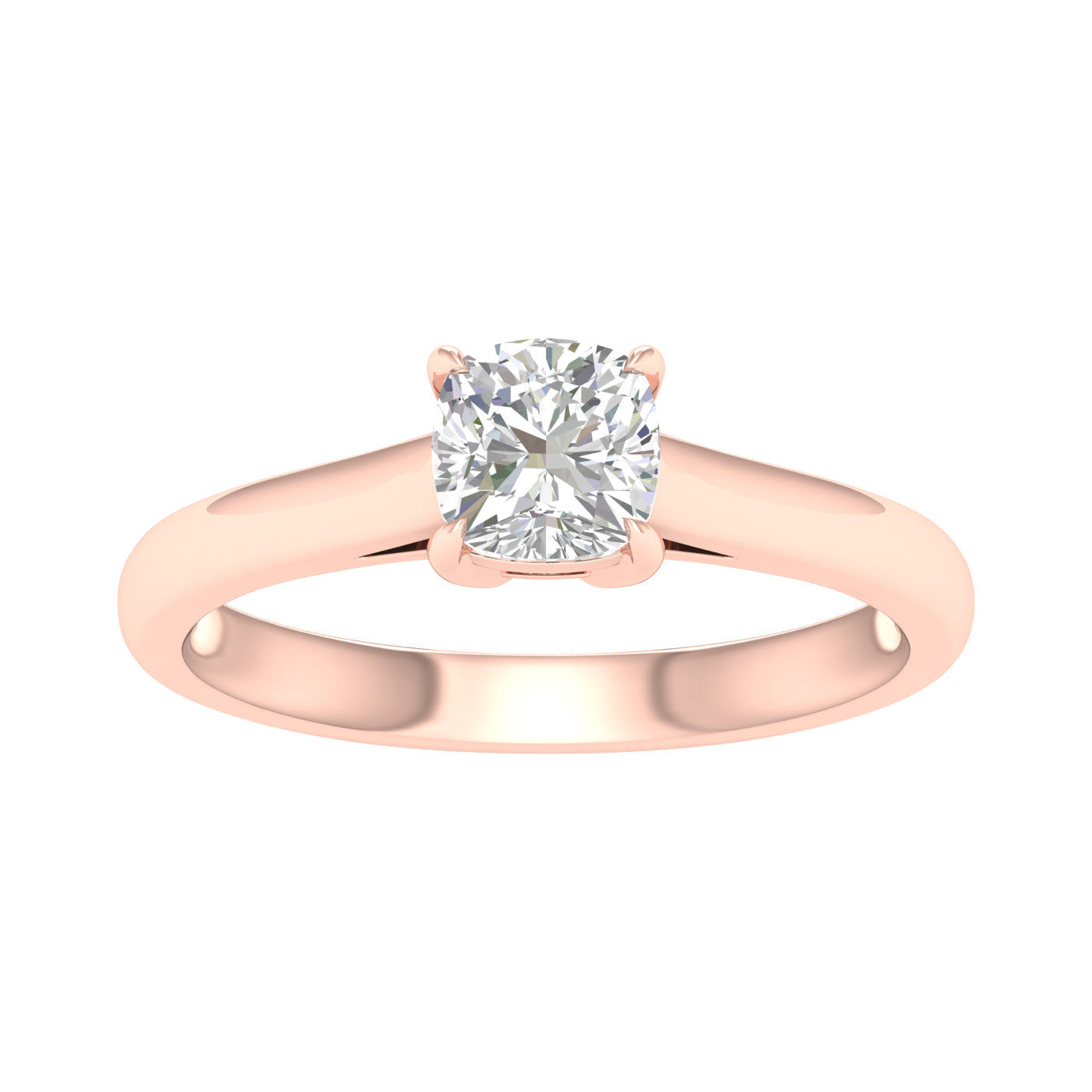 Solitaire Ring (Cushion)