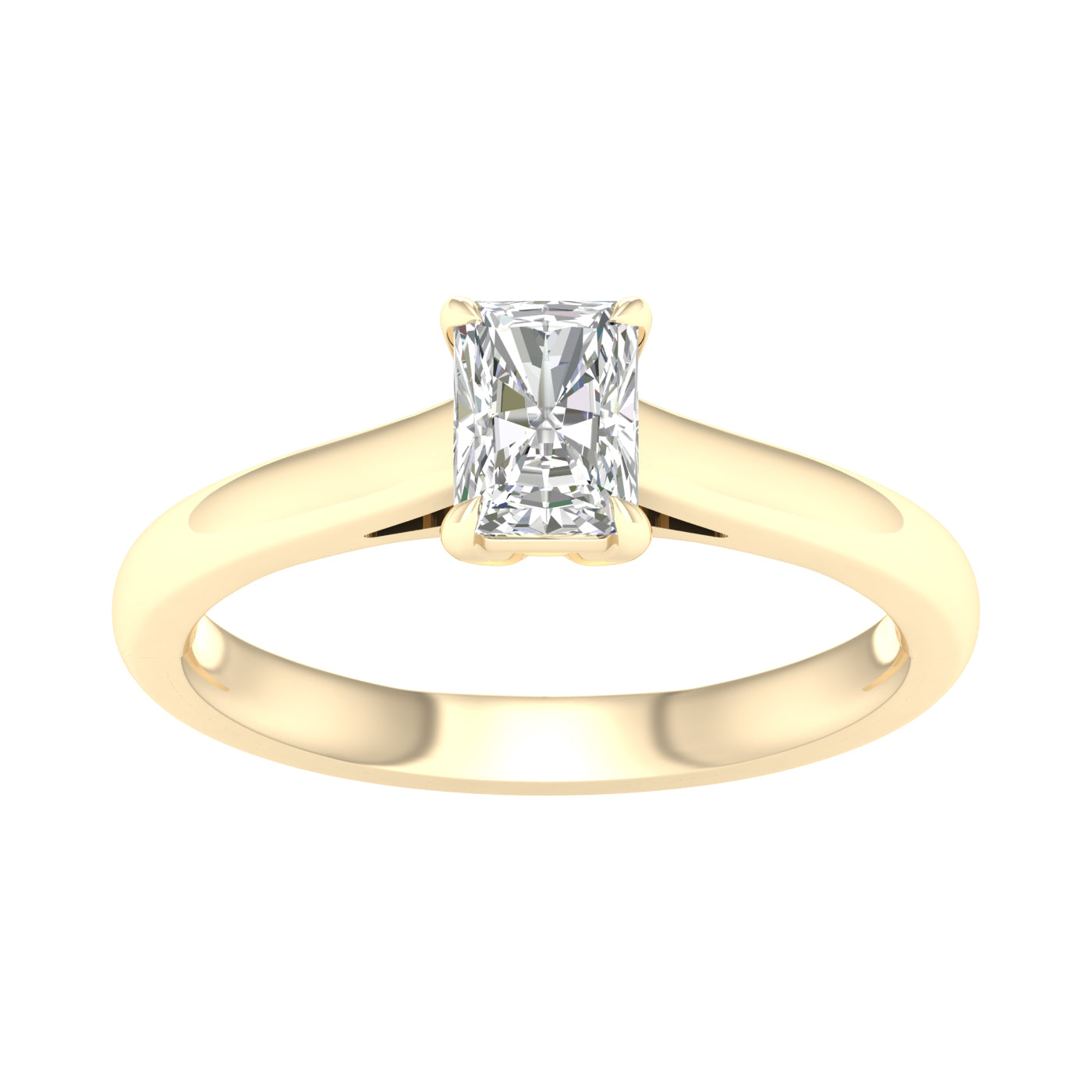 Solitaire Ring (Radiant)