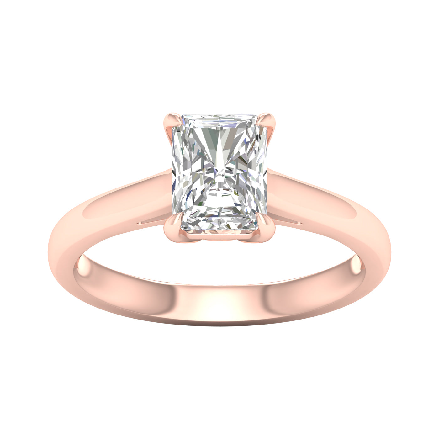 Solitaire Ring (Radiant)