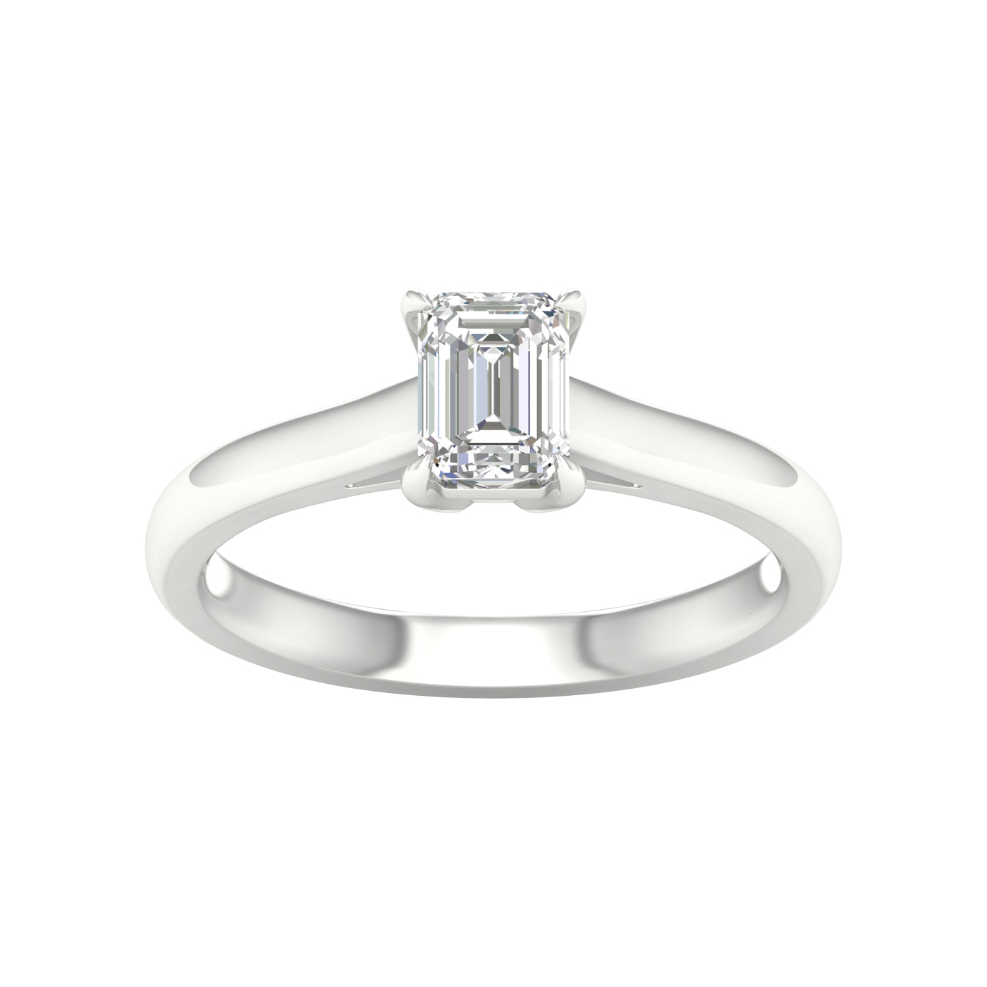 Solitaire Ring (Emerald)