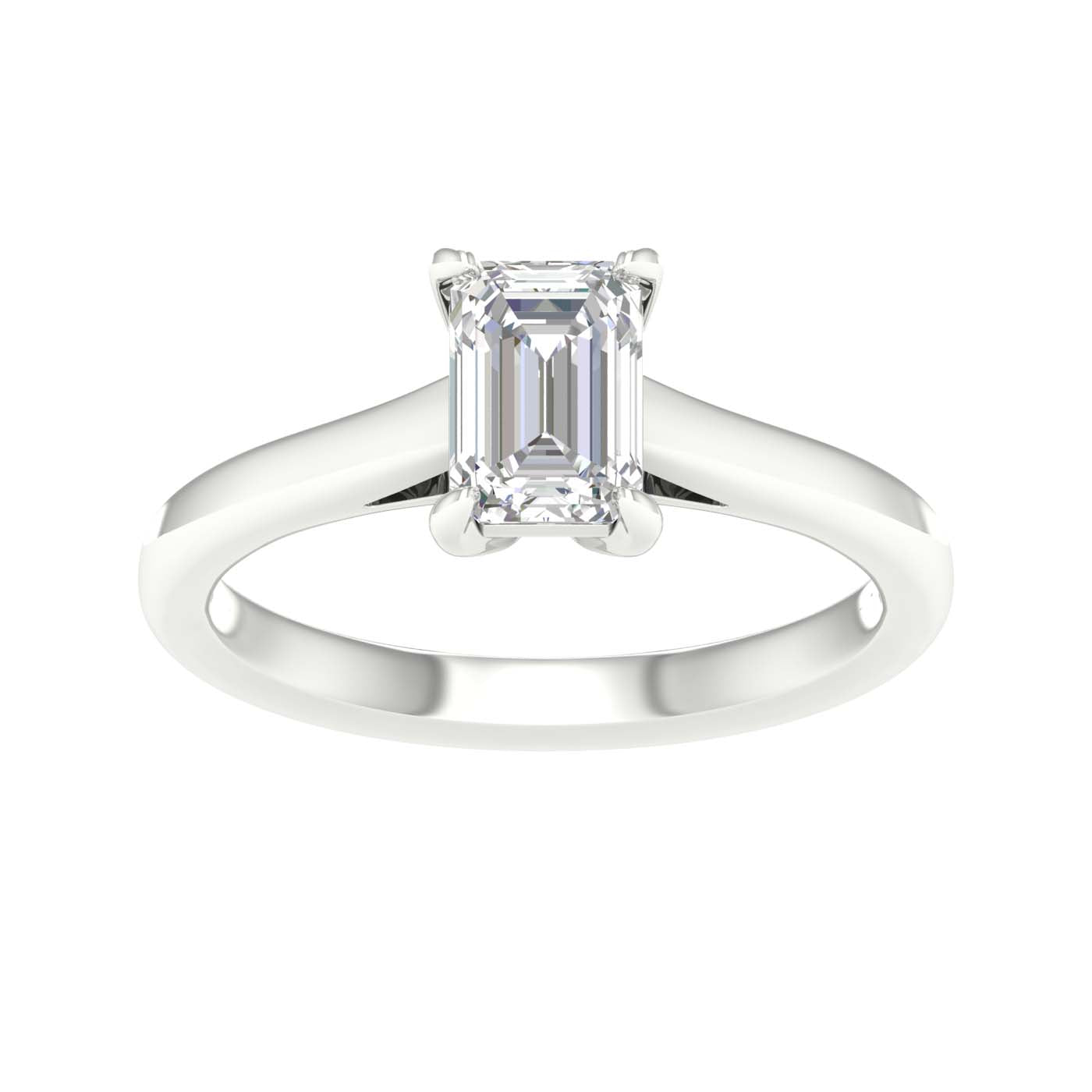 Solitaire Ring (Emerald)