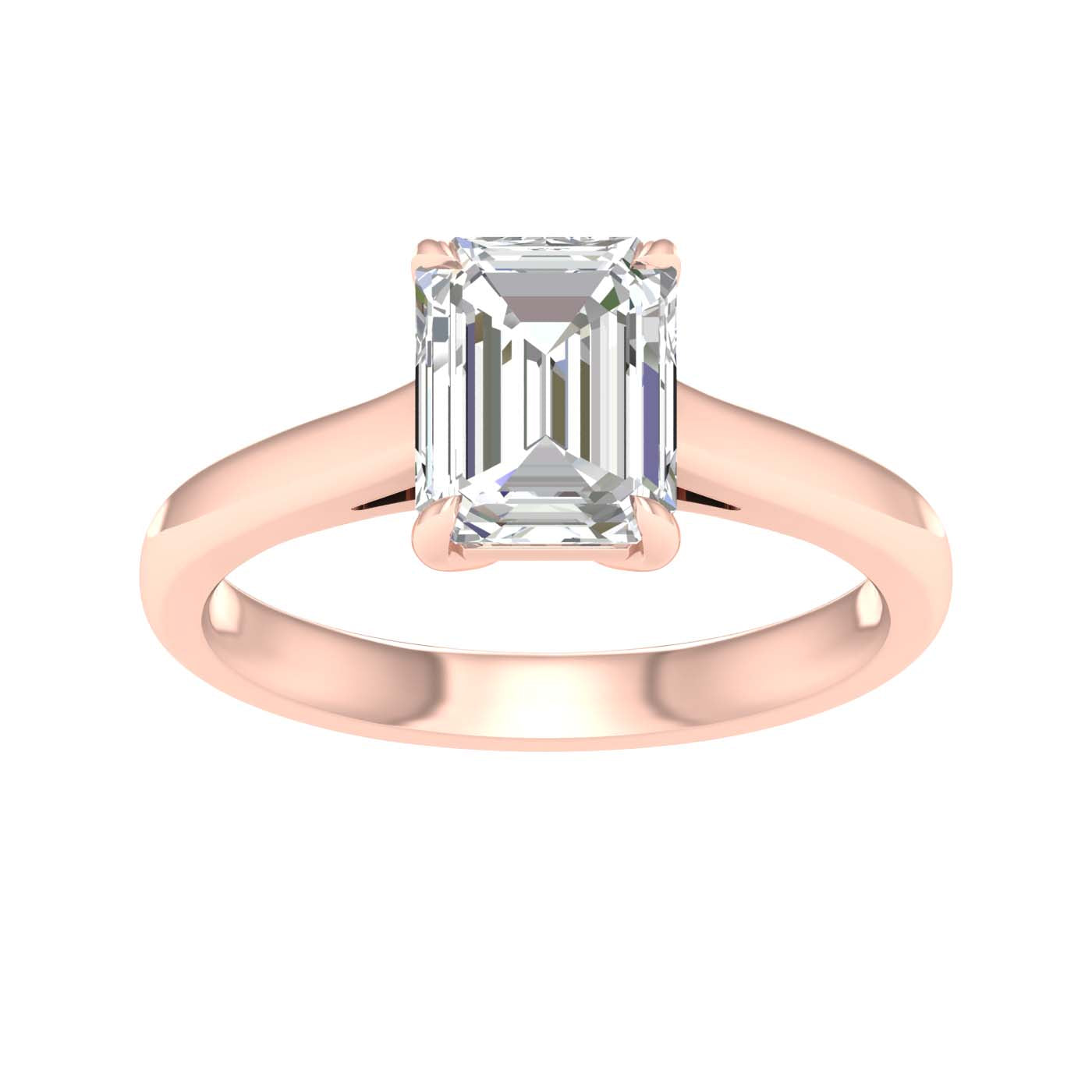 Solitaire Ring (Emerald)