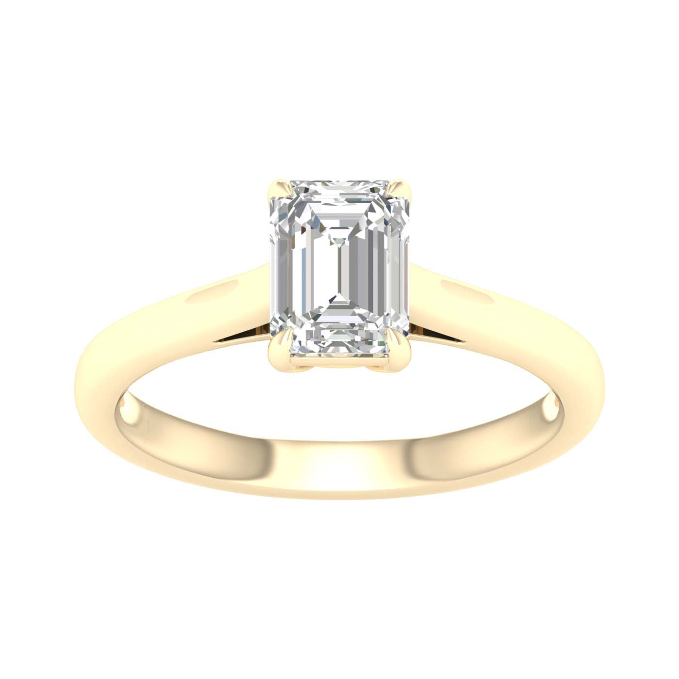 Solitaire Ring (Emerald)