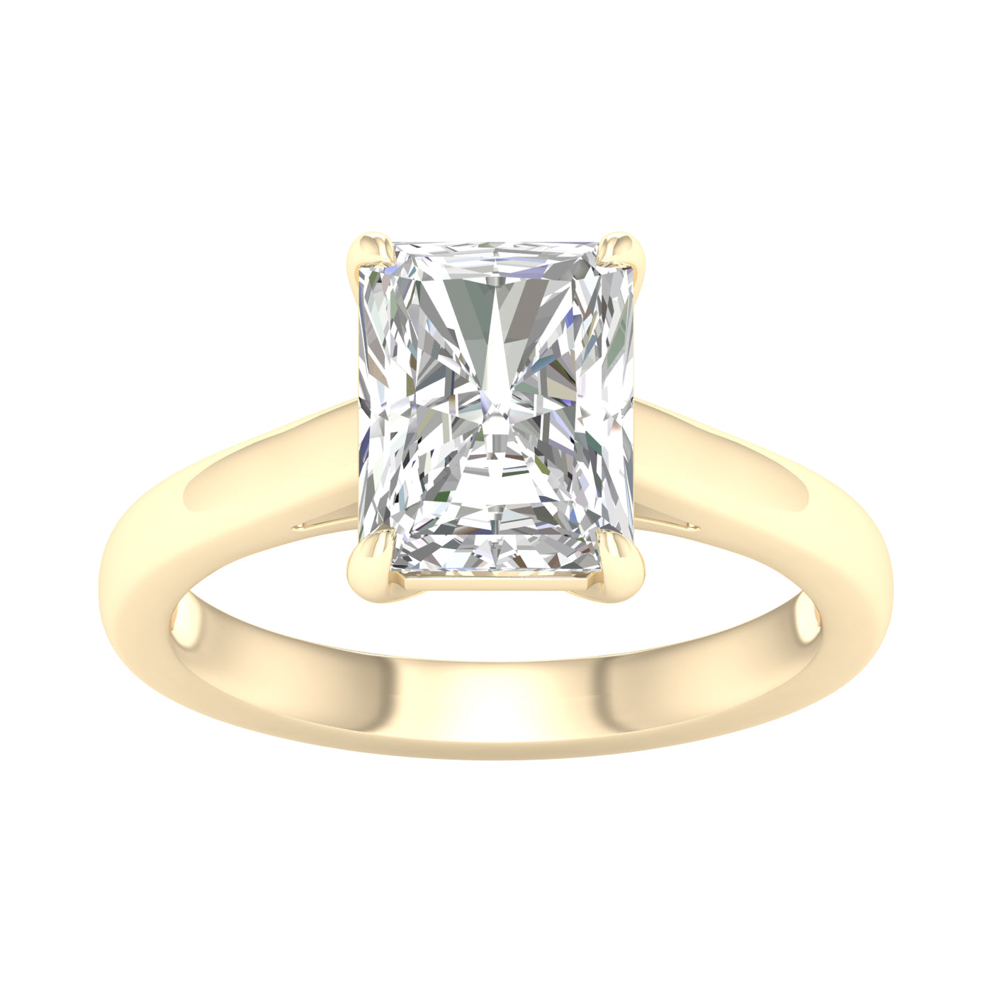 Solitaire Ring (Radiant)