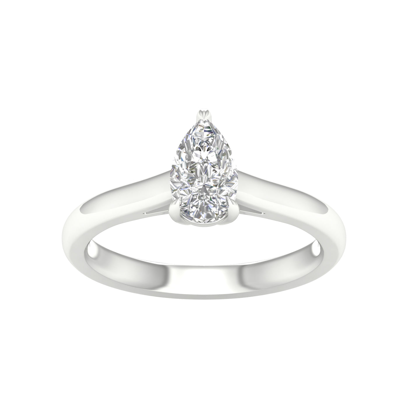 Solitaire Ring (Pear)