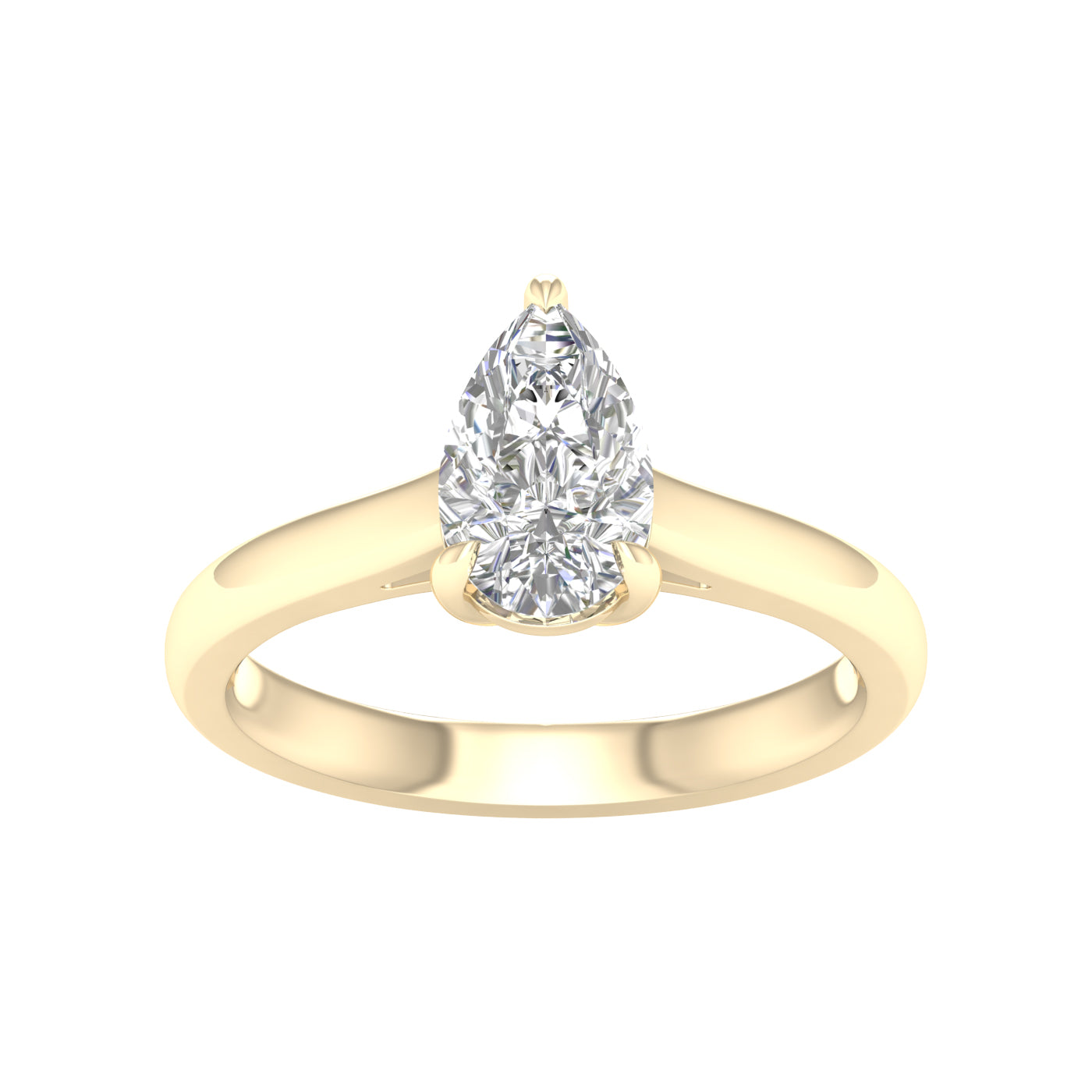 Solitaire Ring (Pear)