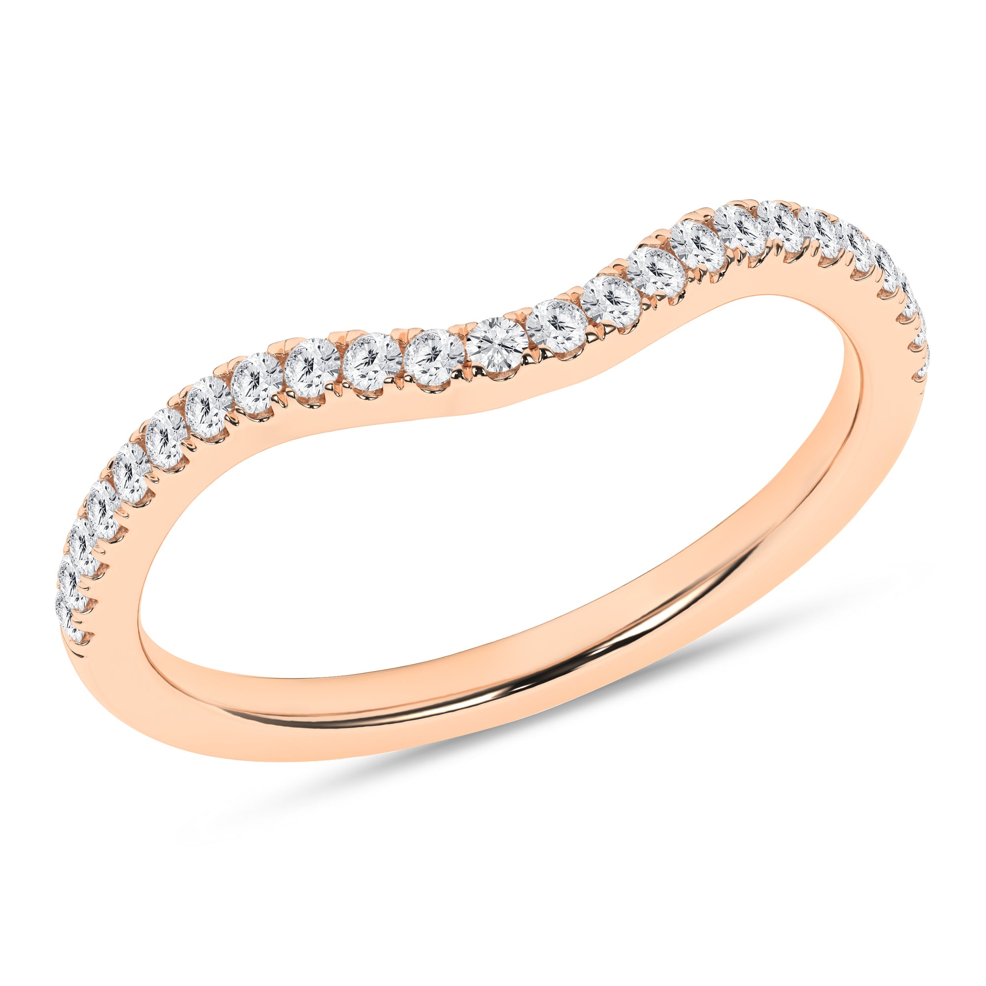 Contour Wedding Band (Round)