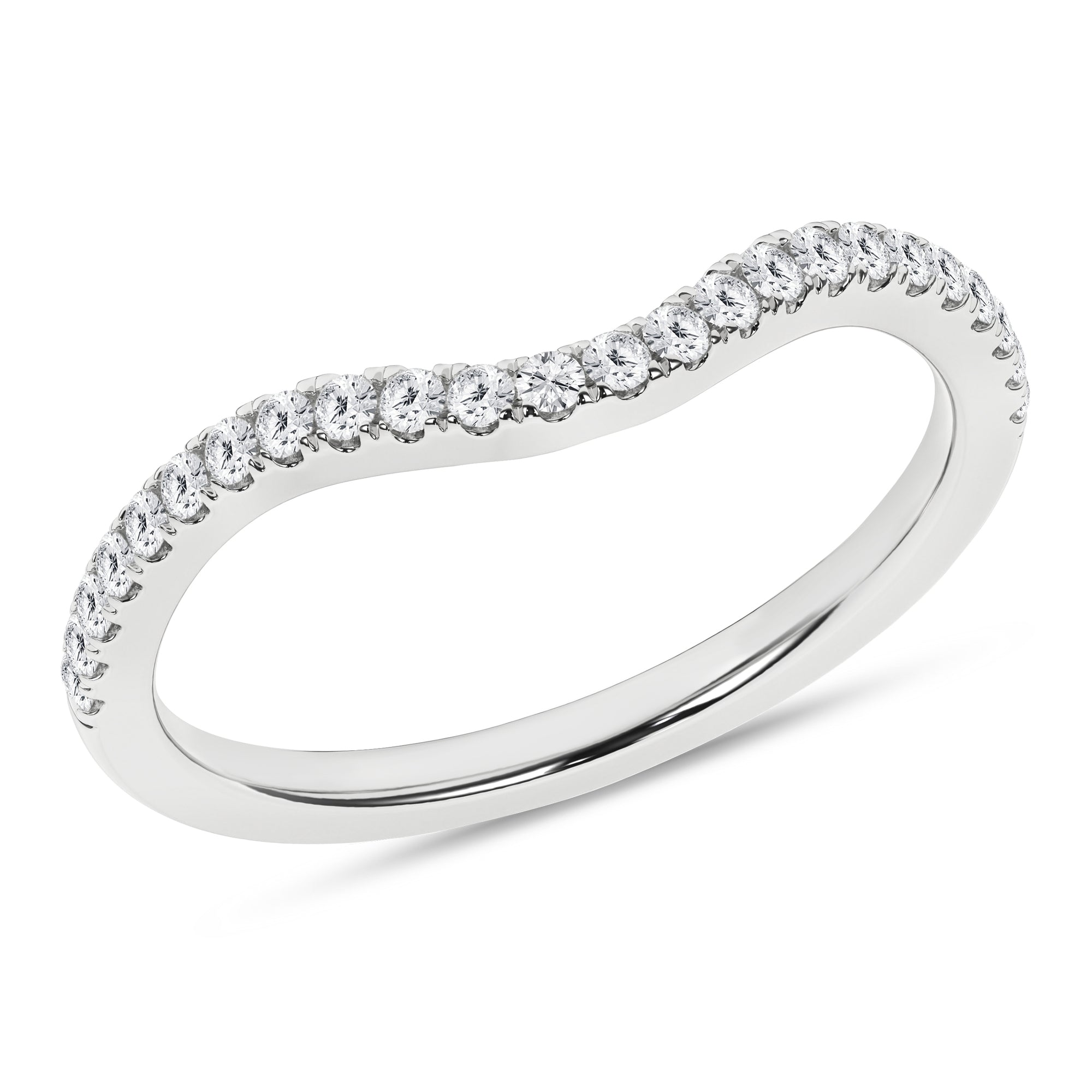 Contour Wedding Band (Round)