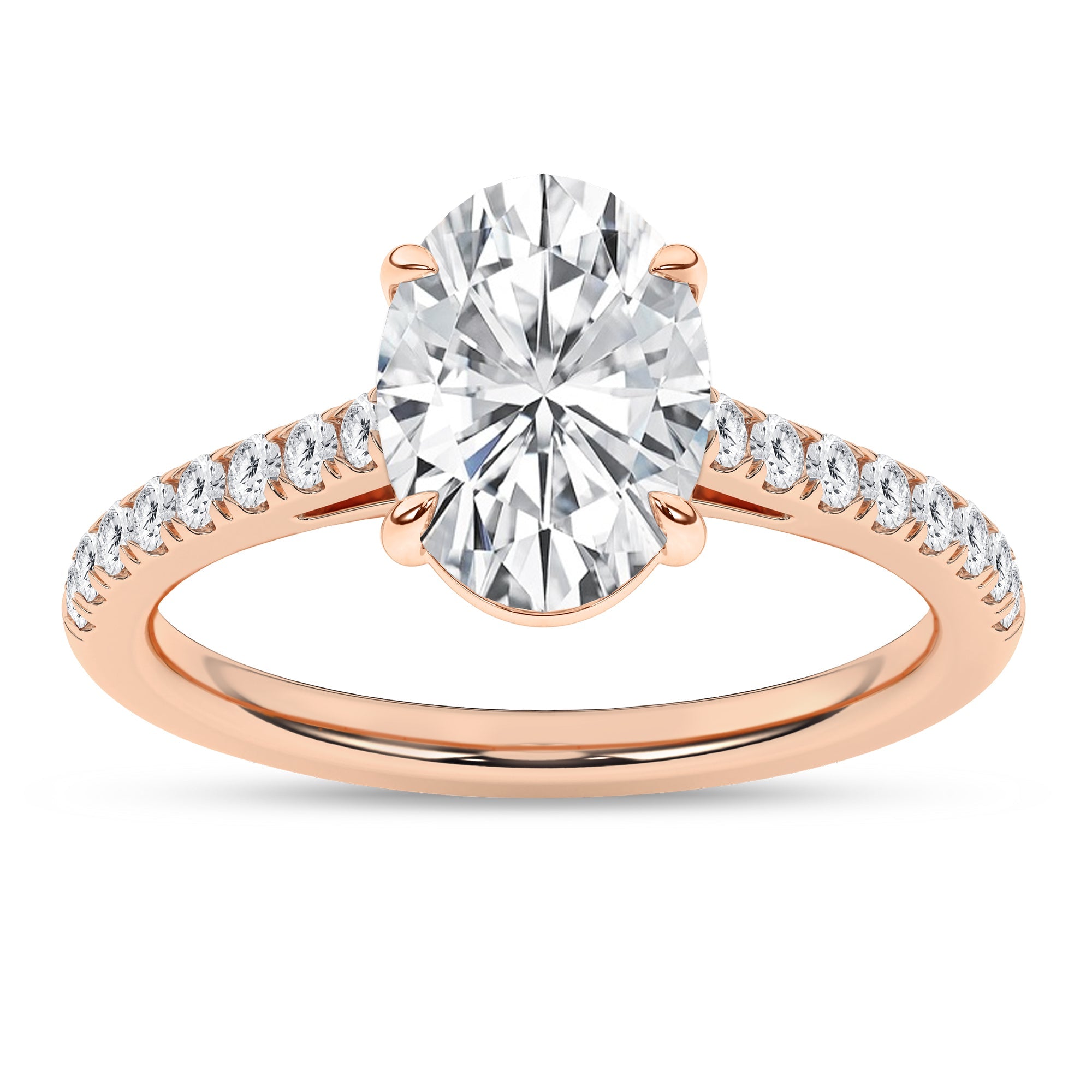 Classic Engagement Ring (Oval) - Oz's Jewelers by The Hickory Jewelry Company