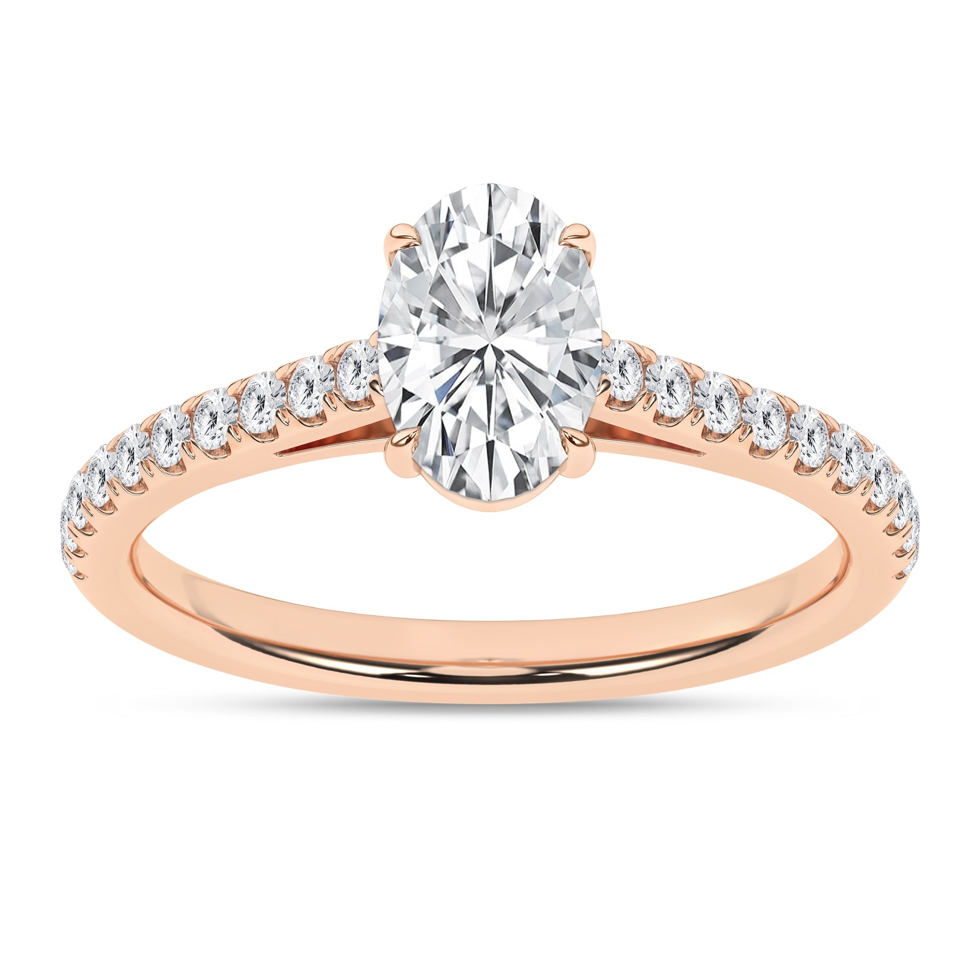 Classic Engagement Ring (Oval) - Oz's Jewelers by The Hickory Jewelry Company