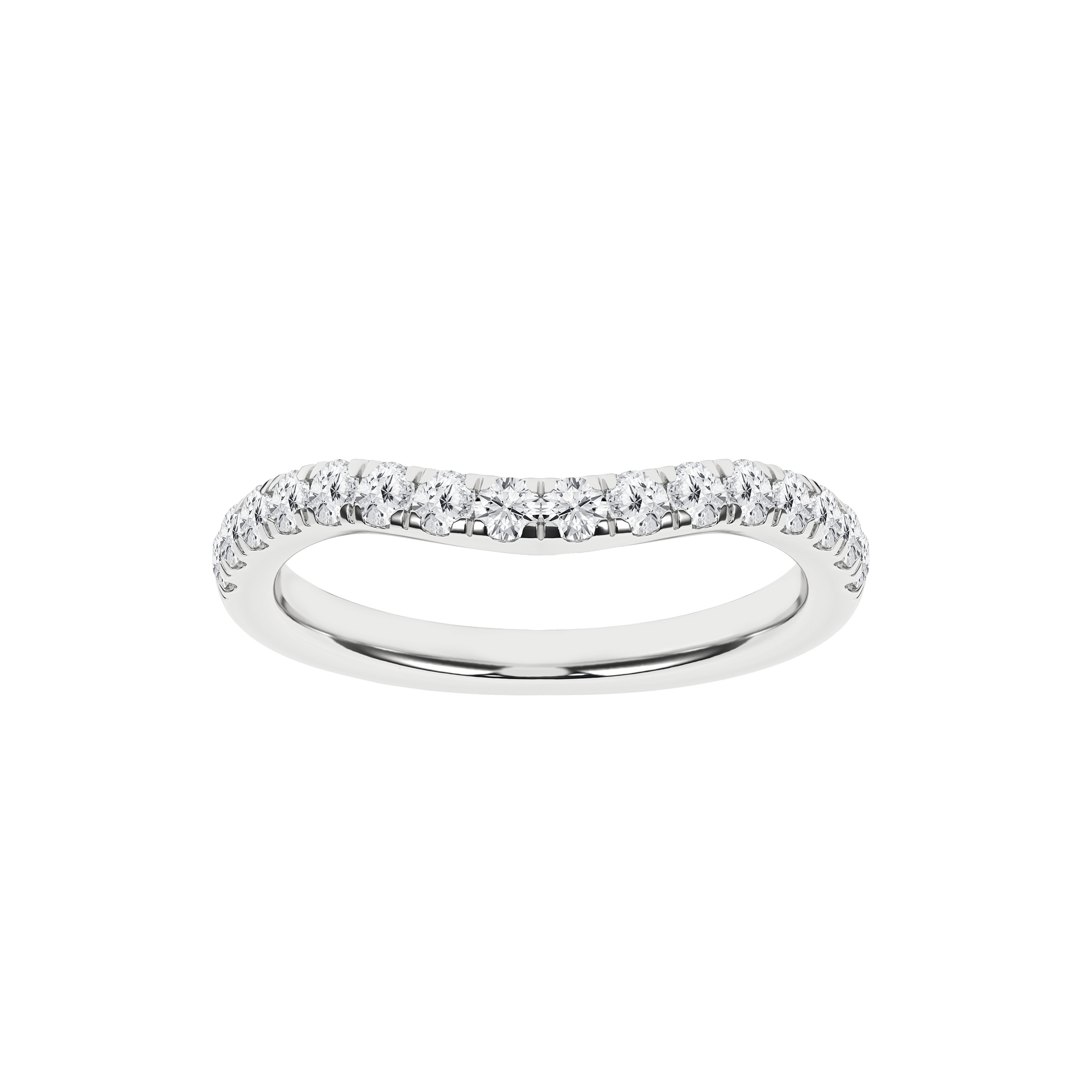 Contour Wedding Band (Round) - Oz's Jewelers by The Hickory Jewelry Company